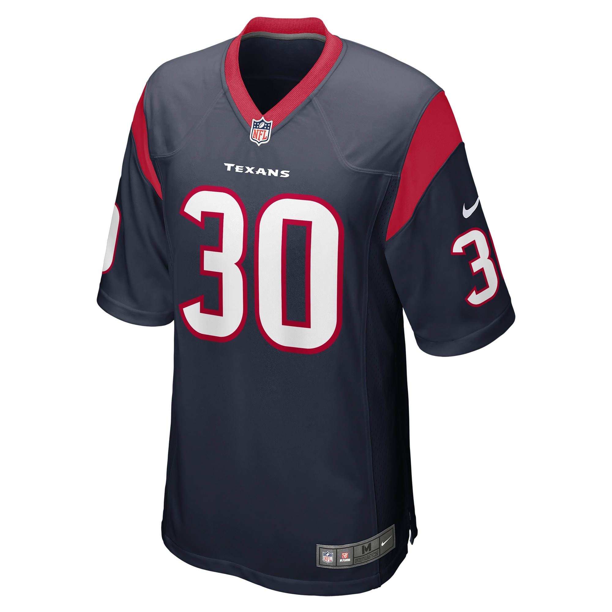 Ka'Dar Hollman Houston Texans Nike Team Game Jersey -  Navy