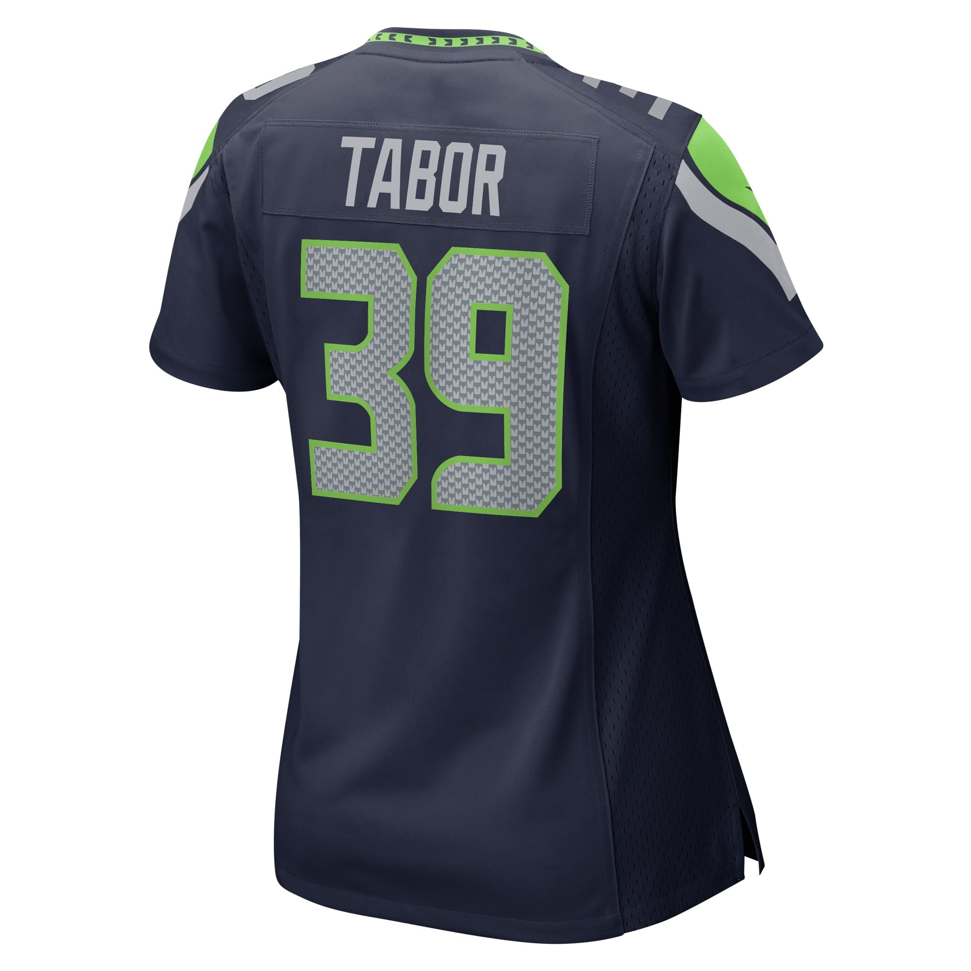 Women's Nike Teez Tabor College Navy Seattle Seahawks Home Game Player Jersey