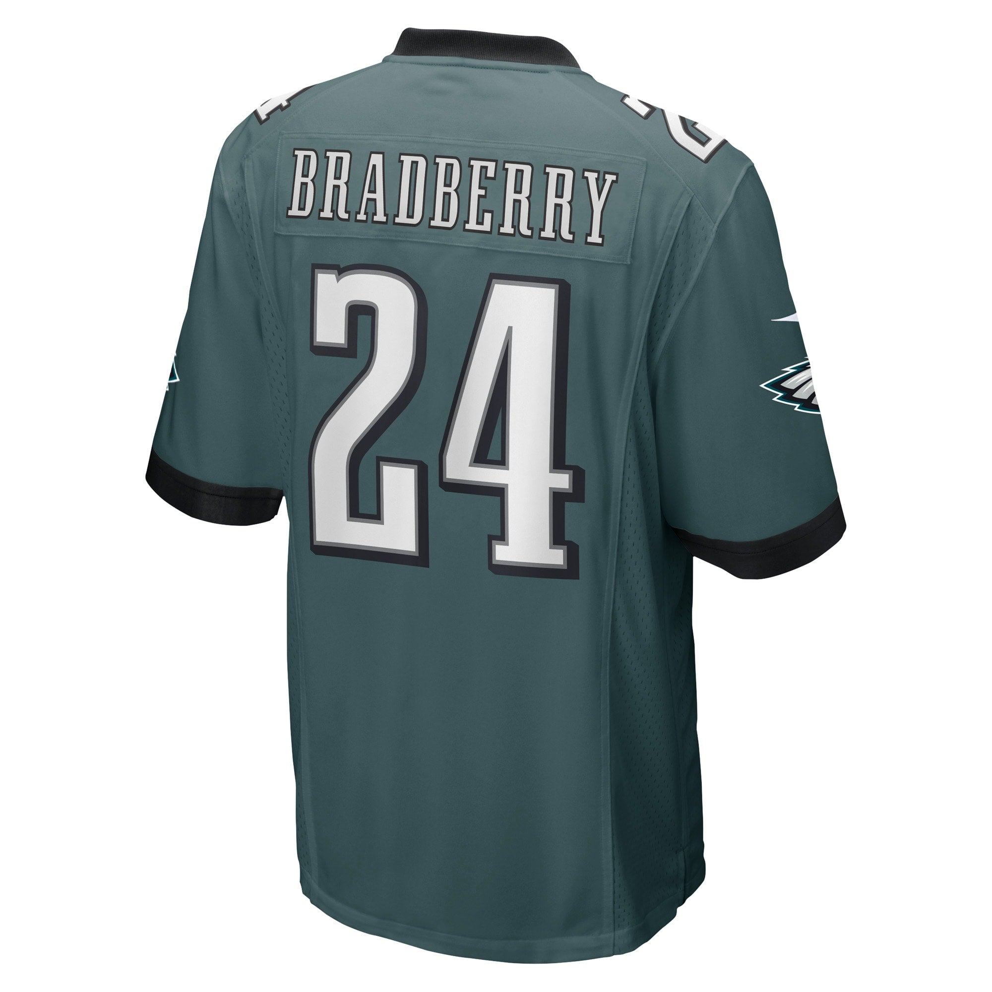 Men's Nike James Bradberry Midnight Green Philadelphia Eagles Game Player Jersey