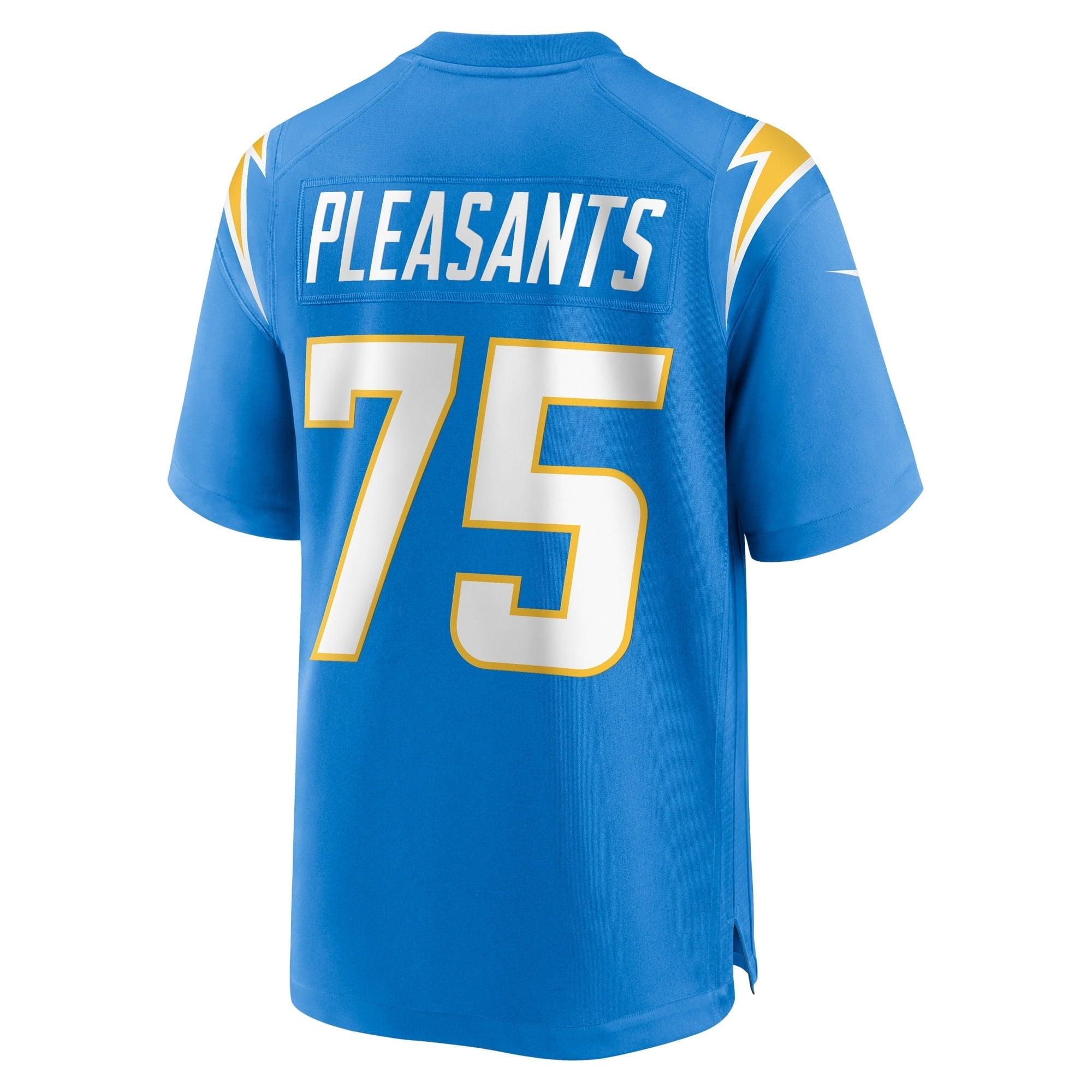Men's Nike Austen Pleasants Powder Blue Los Angeles Chargers Home Game Player Jersey