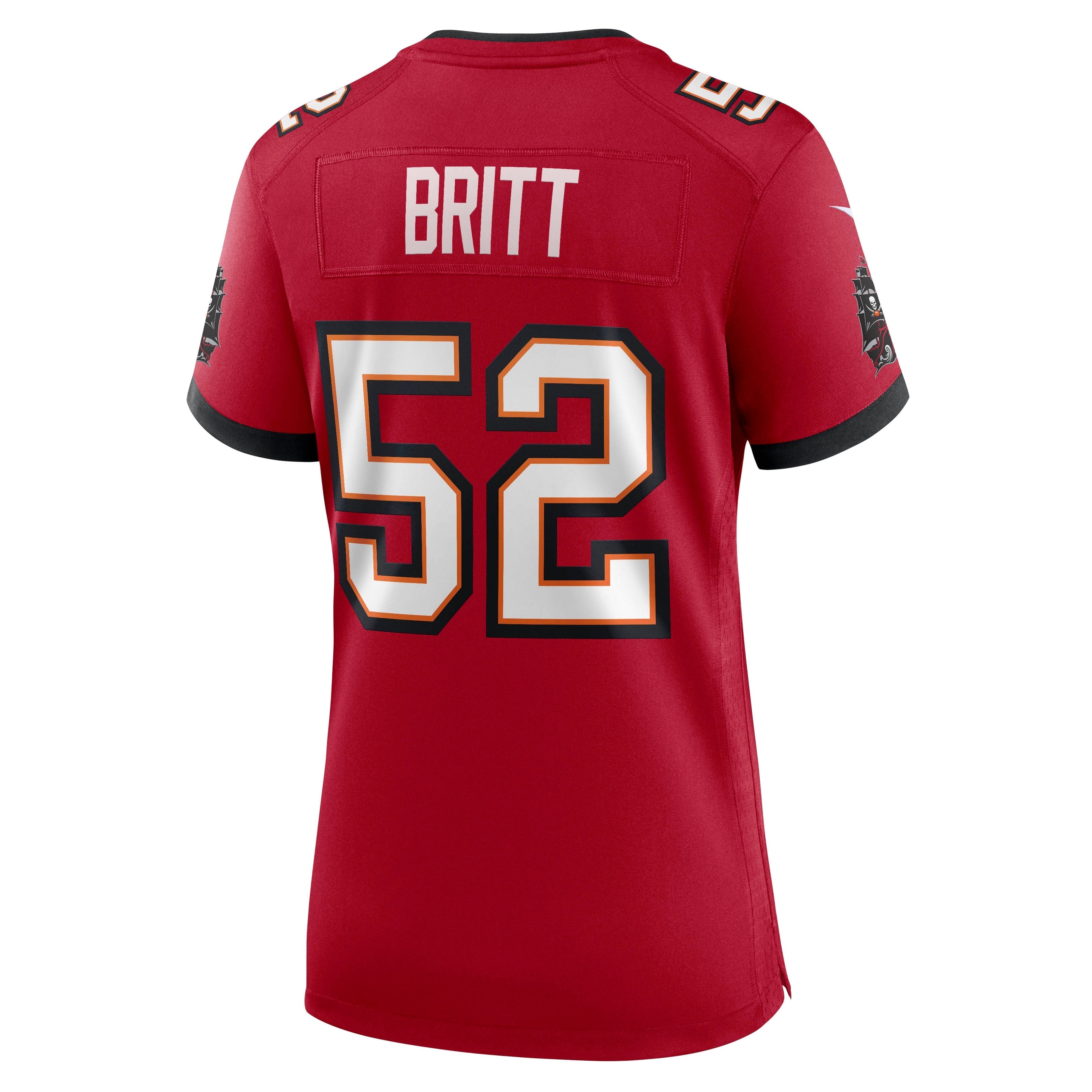 Women's Nike K.J. Britt Red Tampa Bay Buccaneers Game Jersey