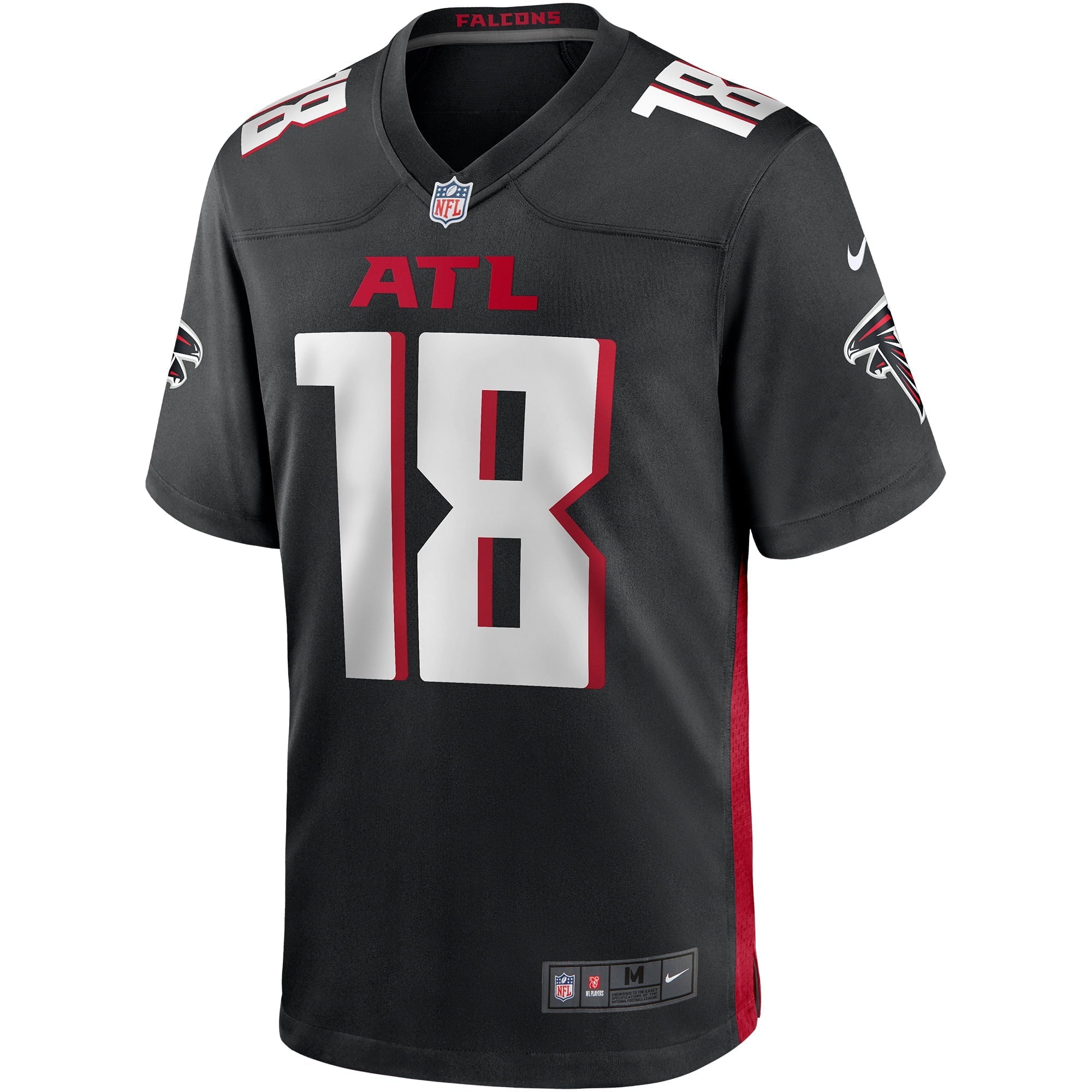 Men's Nike Calvin Ridley Black Atlanta Falcons Game Player Jersey