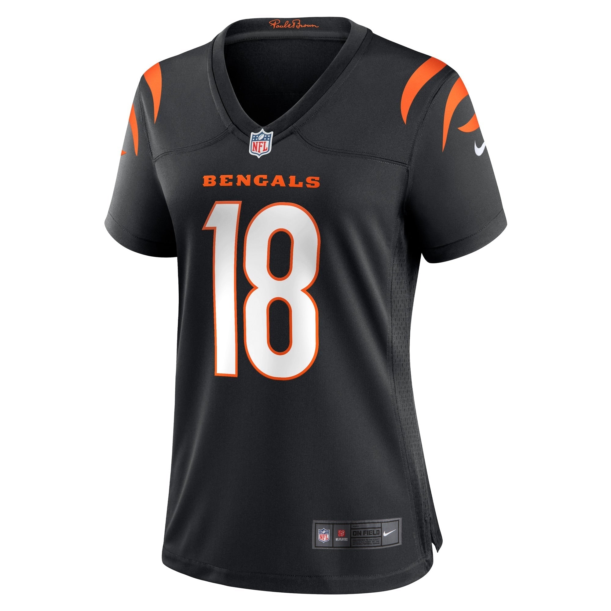 Women's Nike Kwamie Lassiter II Black Cincinnati Bengals Game Player Jersey