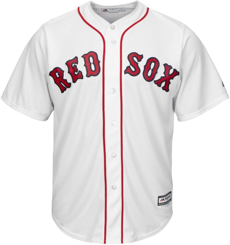 Sale Majestic Senior MLB Authentics Jersey- Boston Red Sox Baseball Medium