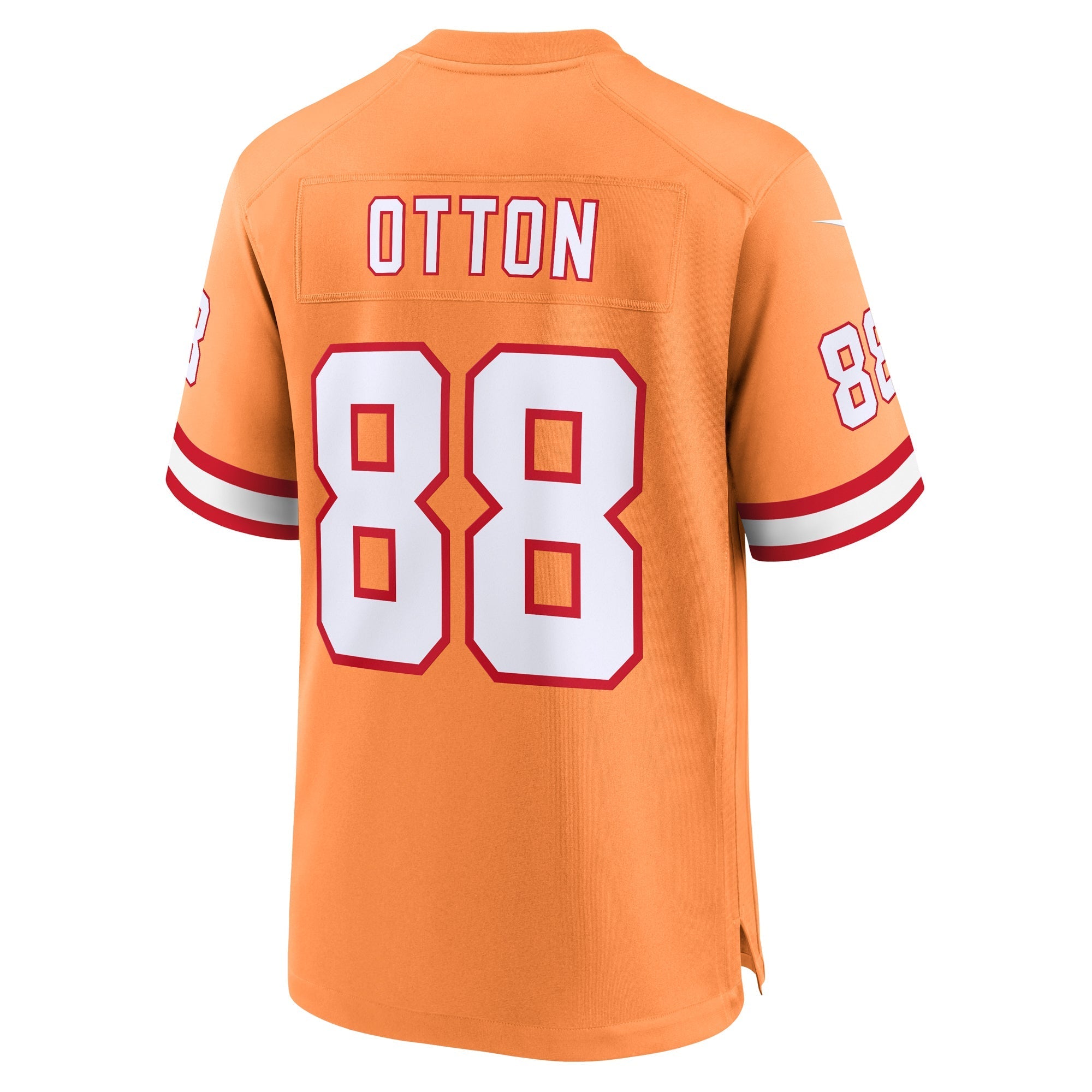 Men's Nike Cade Otton Orange Tampa Bay Buccaneers Throwback Game Jersey