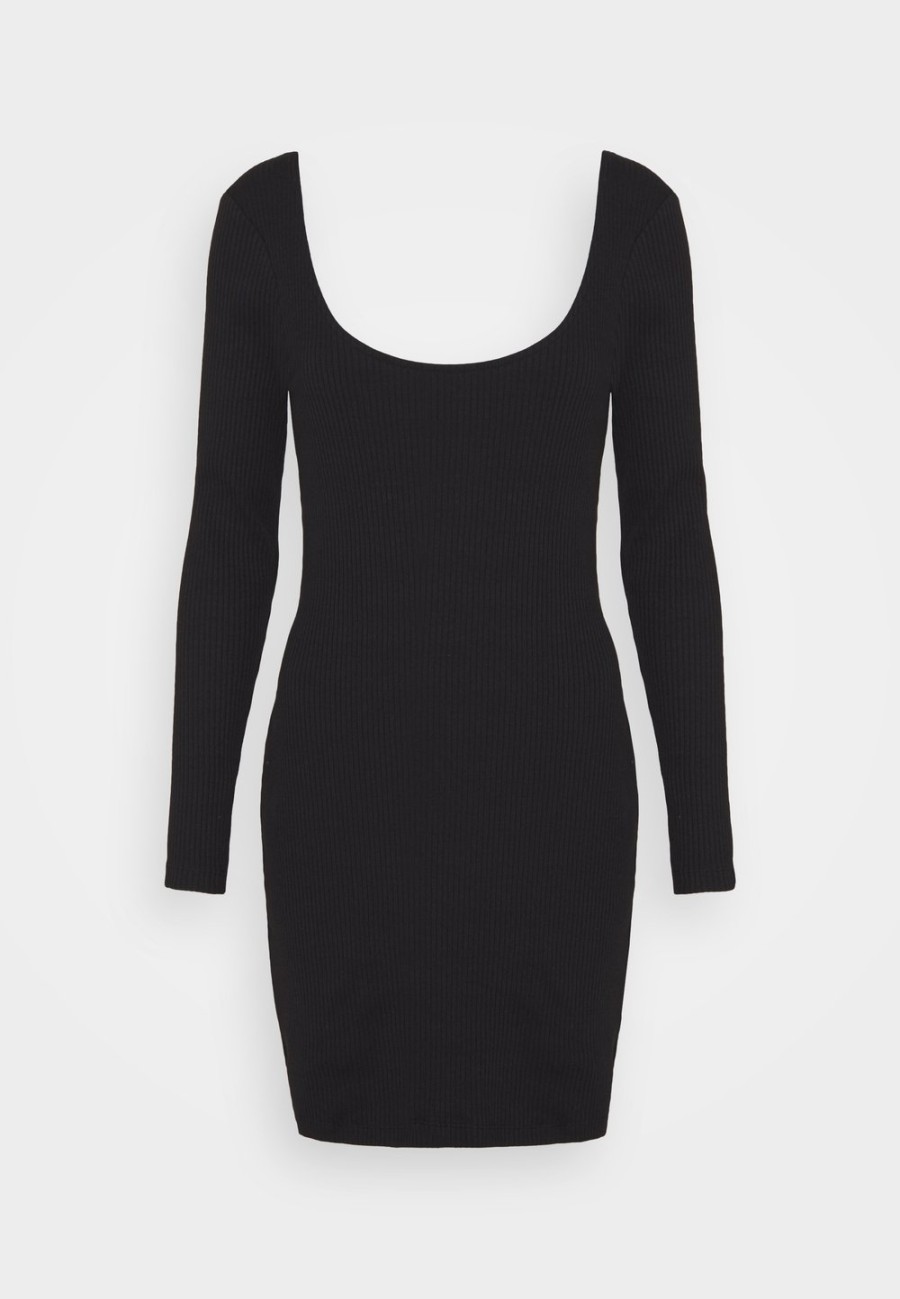 Cheap En Remise Even&Odd Robe en jersey robes encolure large ronde femme XS