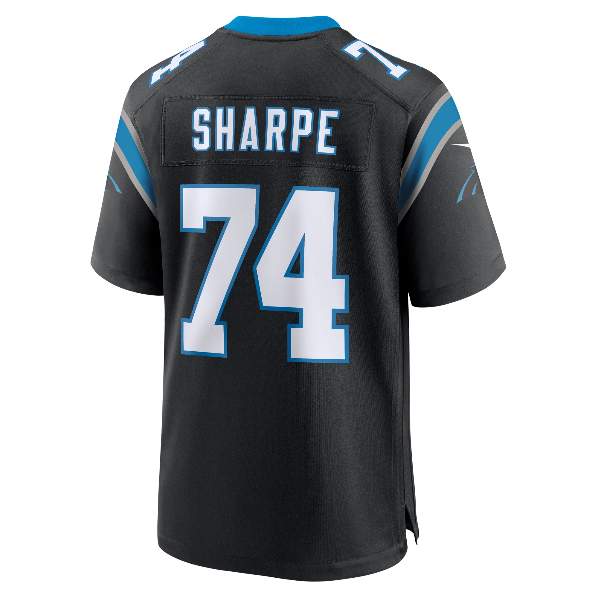 David Sharpe Carolina Panthers Nike Team Game Jersey -  Black