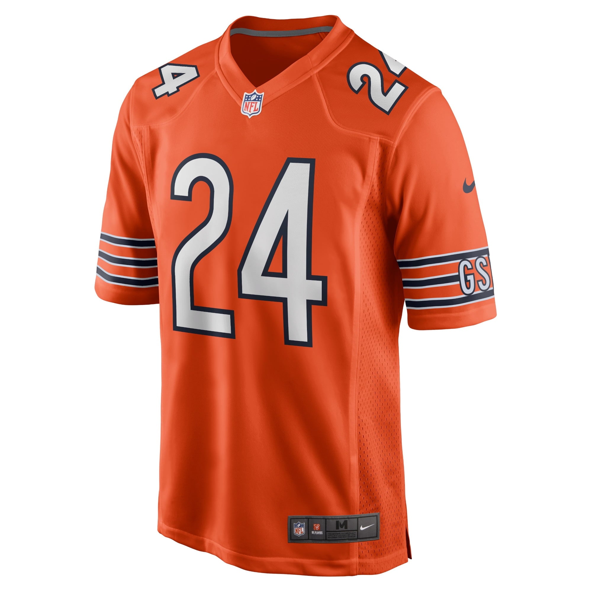 Men's Nike Khalil Herbert Orange Chicago Bears Alternate Game Player Jersey