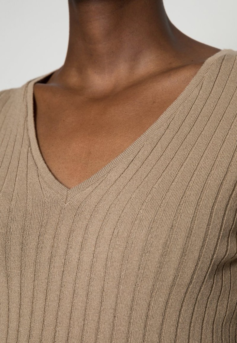 Outlet Anna Field Jersey De Punto – Tan, Mujer L