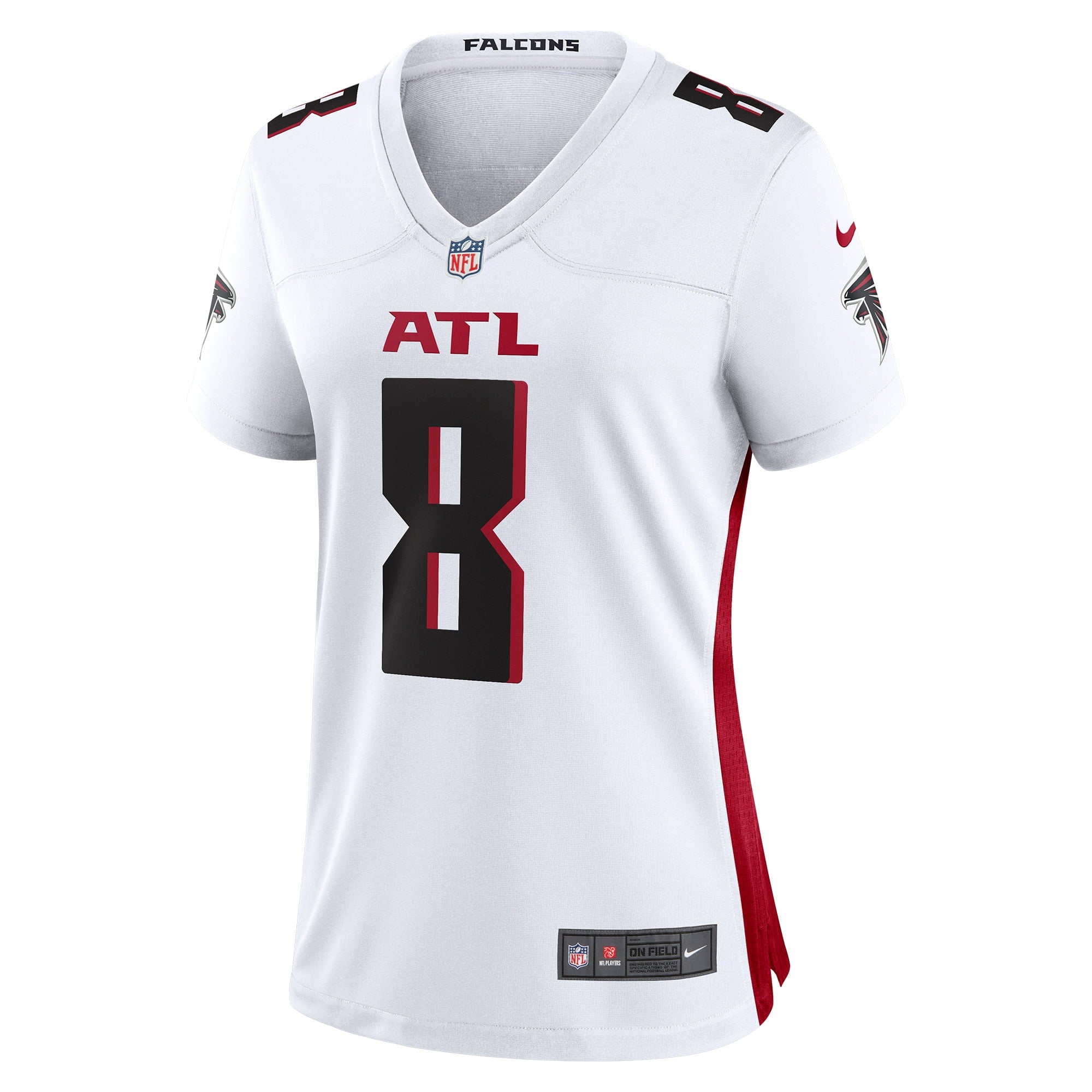 Women's Nike Kyle Pitts White Atlanta Falcons Game Player Jersey