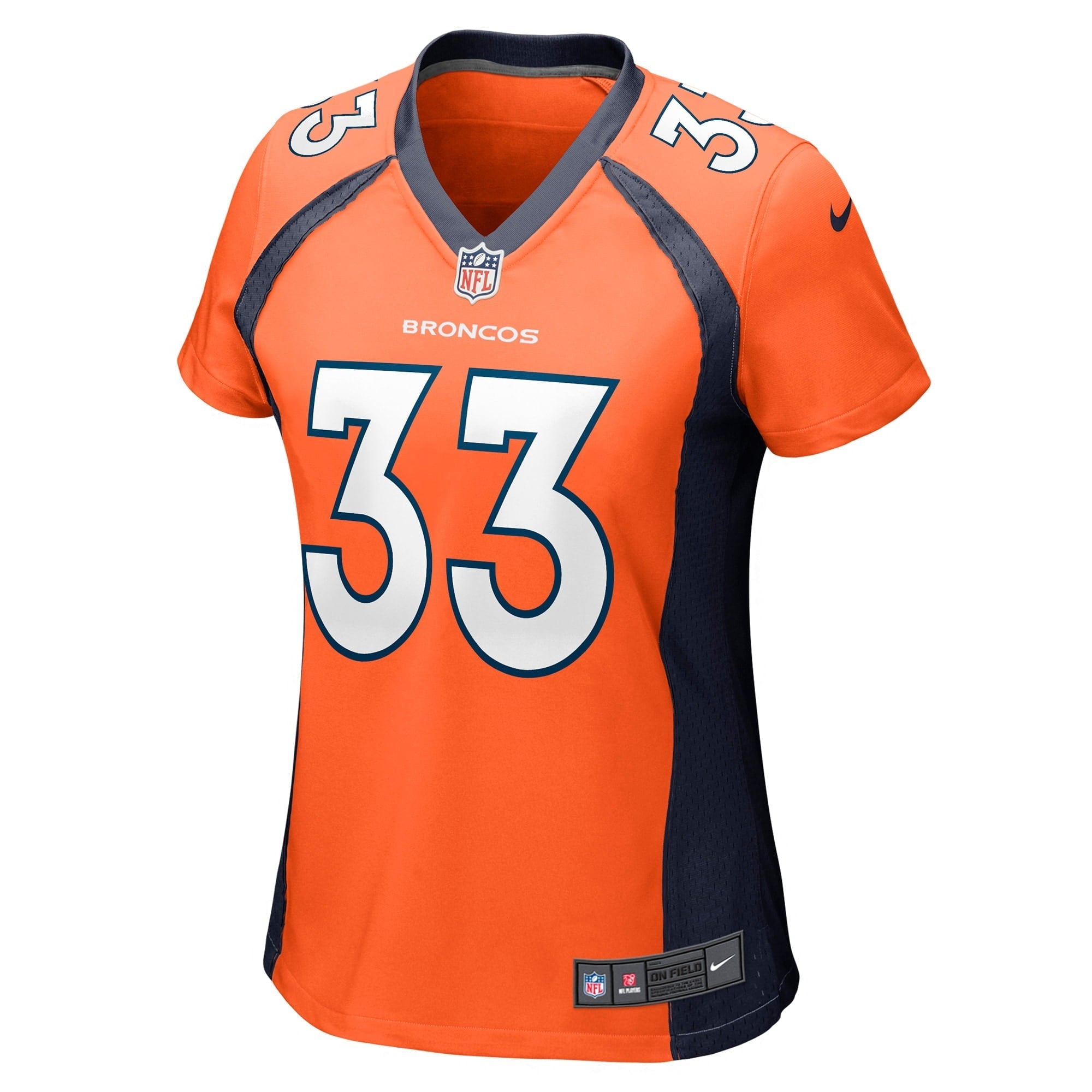 Women's Nike Javonte Williams Orange Denver Broncos Game Jersey