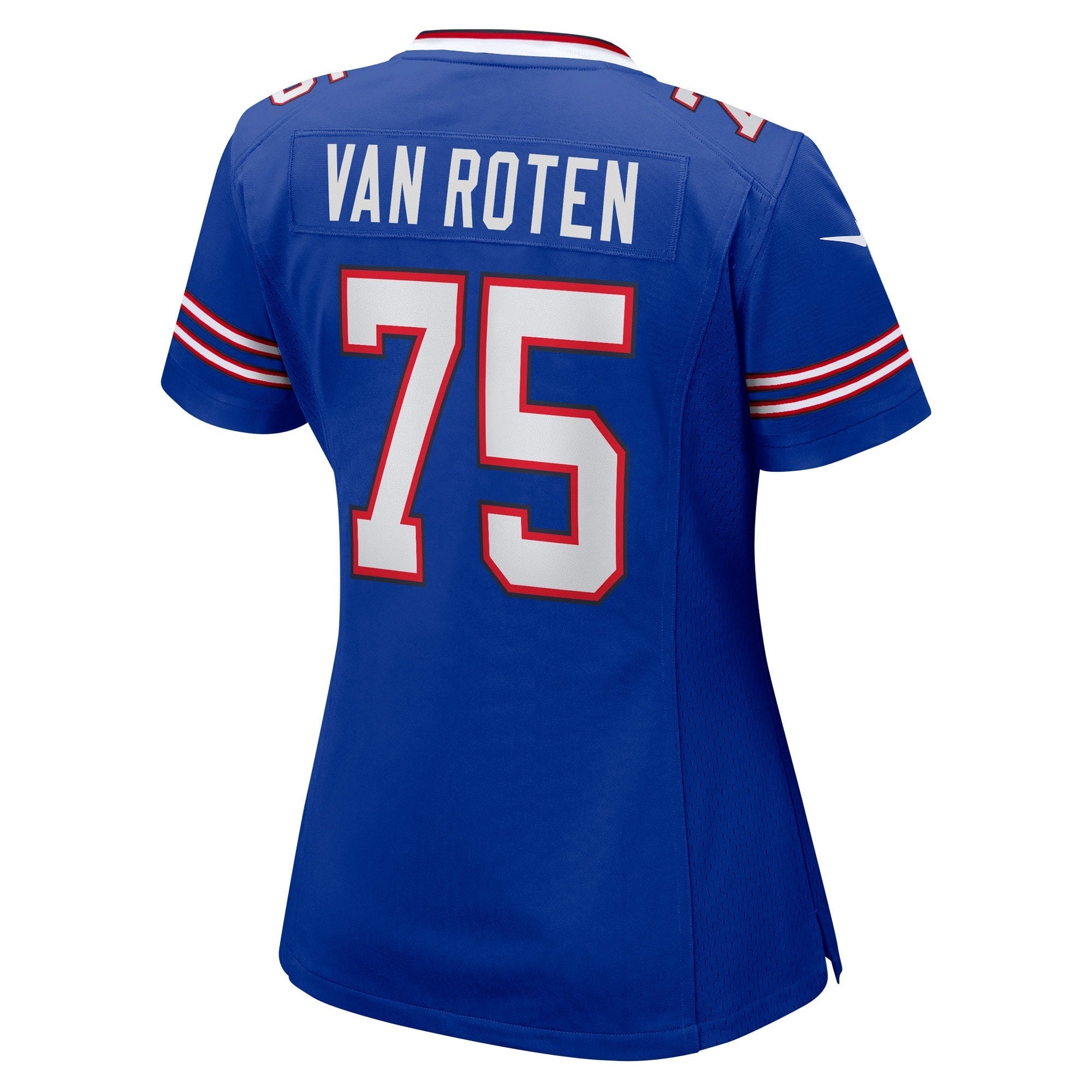Women's Nike Greg Van Roten Royal Buffalo Bills Game Player Jersey