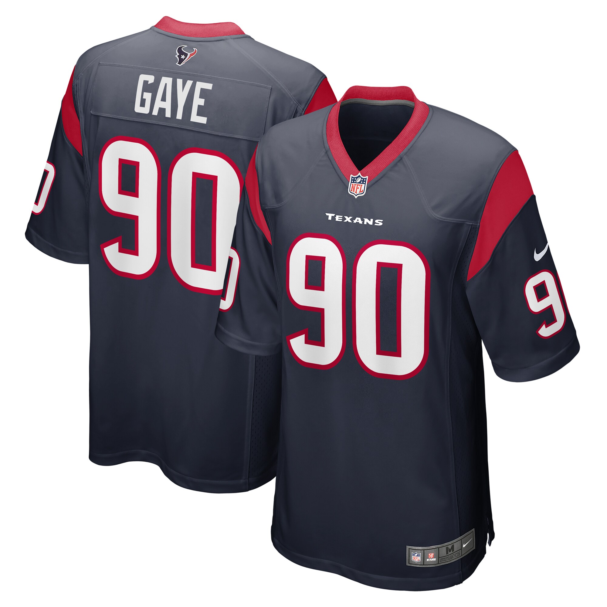 Ali Gaye Houston Texans Nike Team Game Jersey -  Navy