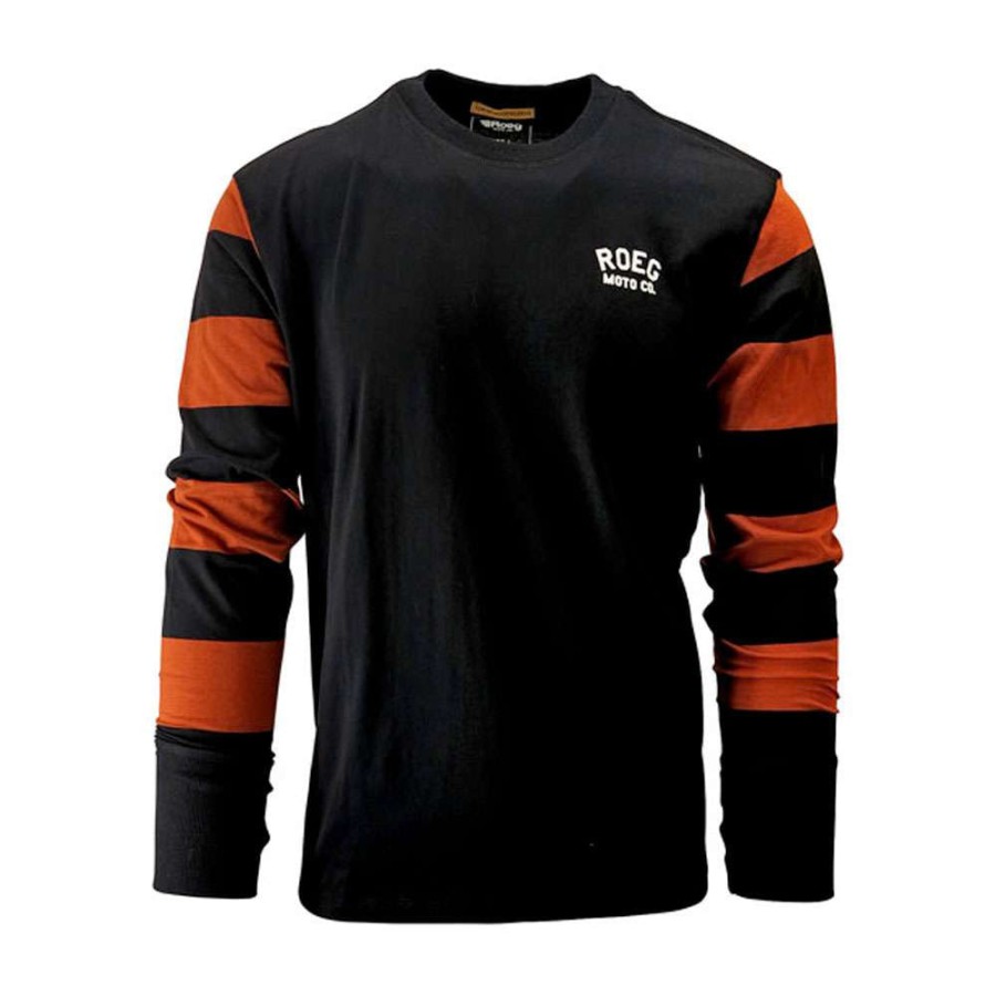 Sale Base Layers ROEG ‘Ernesto’ Jersey Under Layer – Black/Orange S