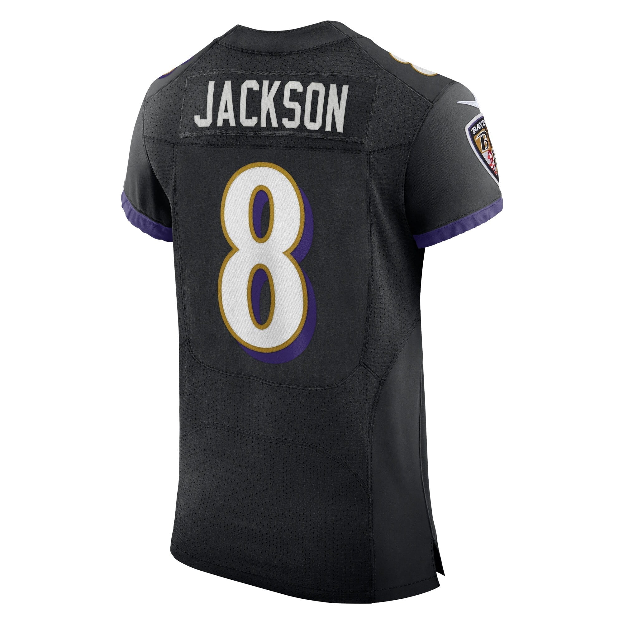 Men's Nike Lamar Jackson Black Baltimore Ravens Alternate Vapor Elite Player Jersey