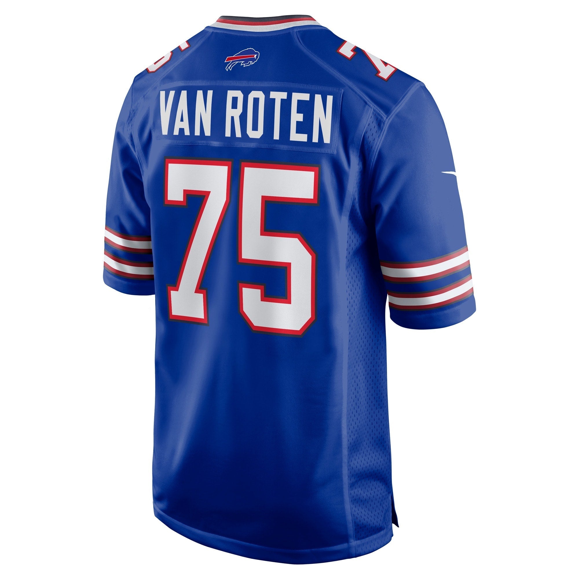 Men's Nike Greg Van Roten Royal Buffalo Bills Game Player Jersey