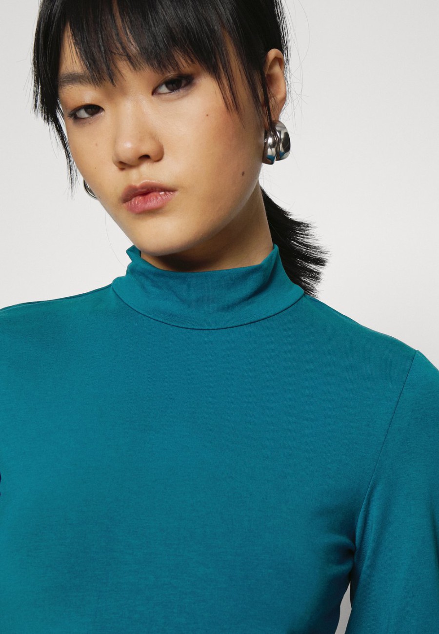 Outlet Prix Gelé Even&Odd Robe en jersey robes col officier femme XS