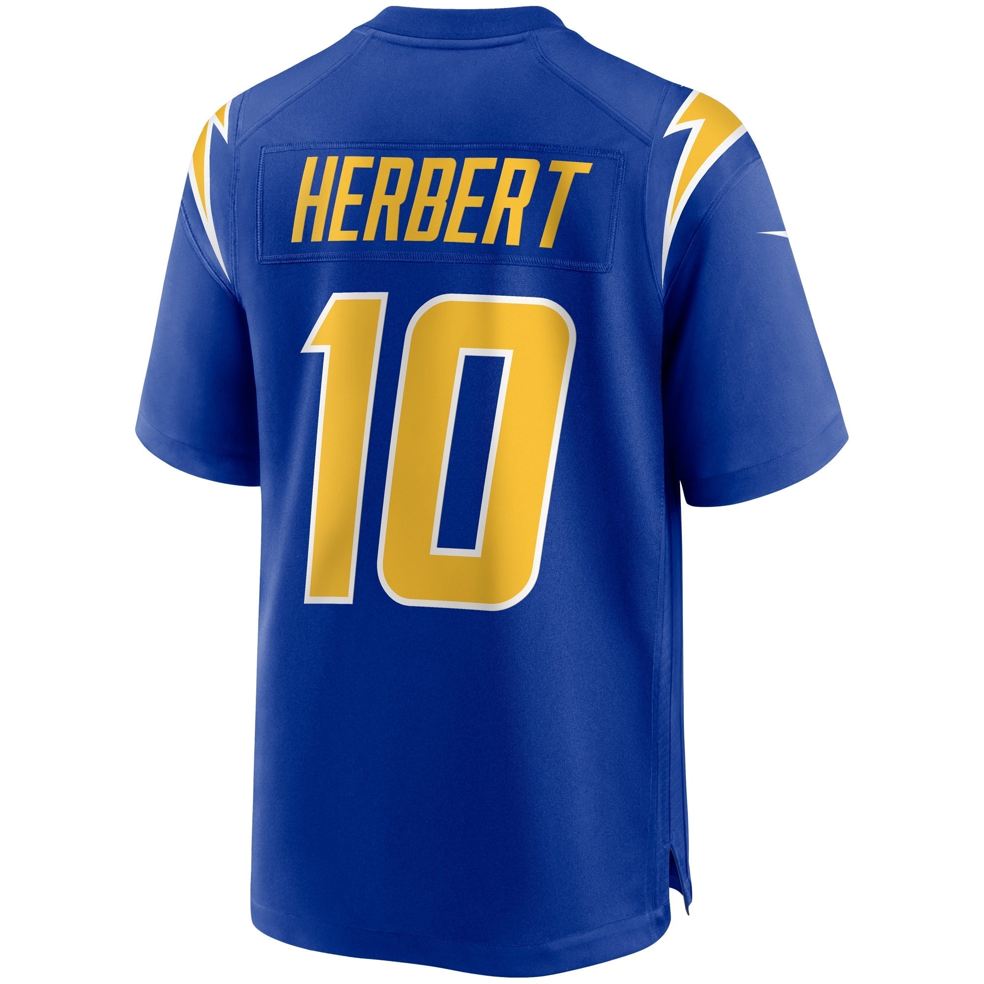 Men's Nike Justin Herbert Royal Los Angeles Chargers 2nd Alternate Game Jersey