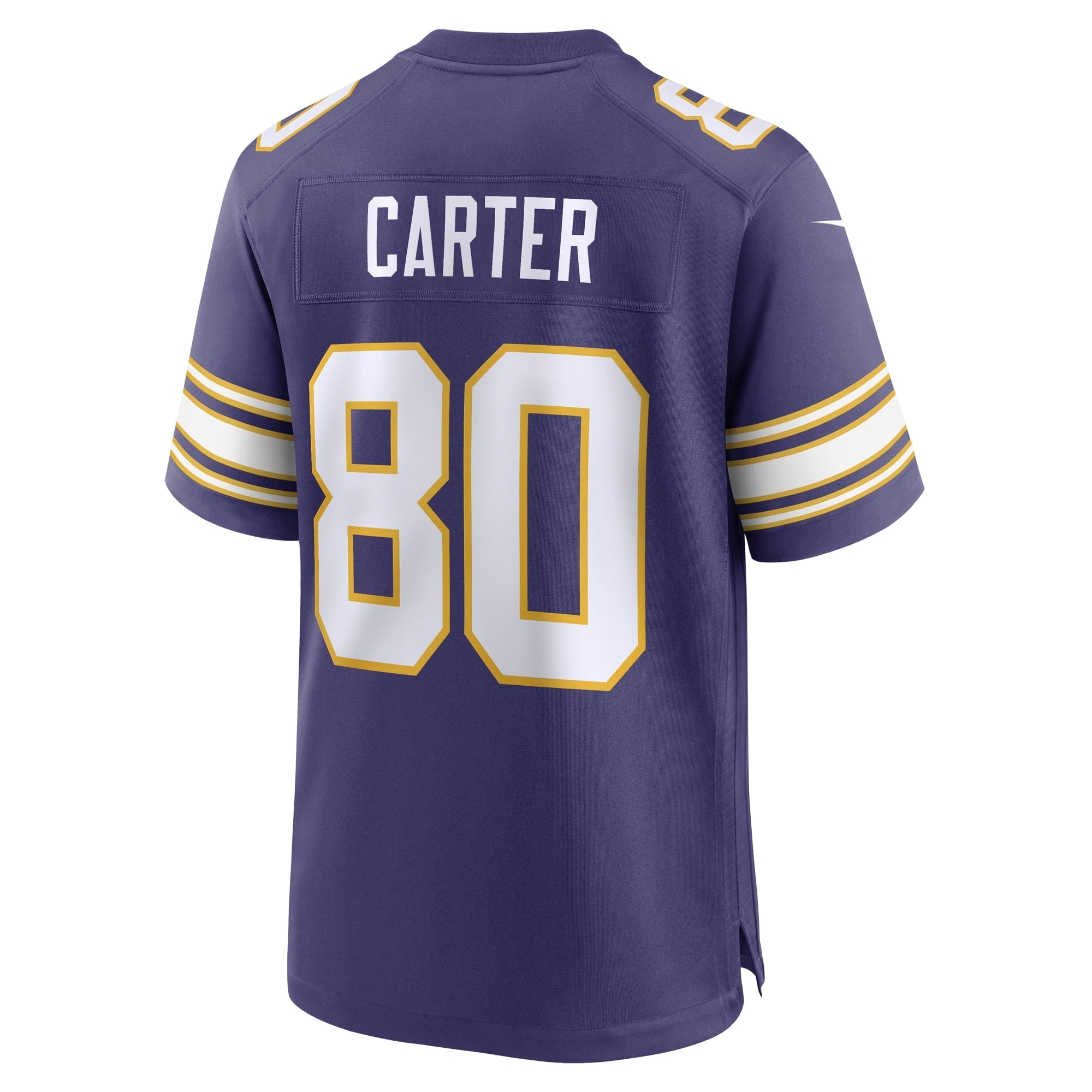 Men's Nike Cris Carter Purple Minnesota Vikings Classic Retired Player Game Jersey