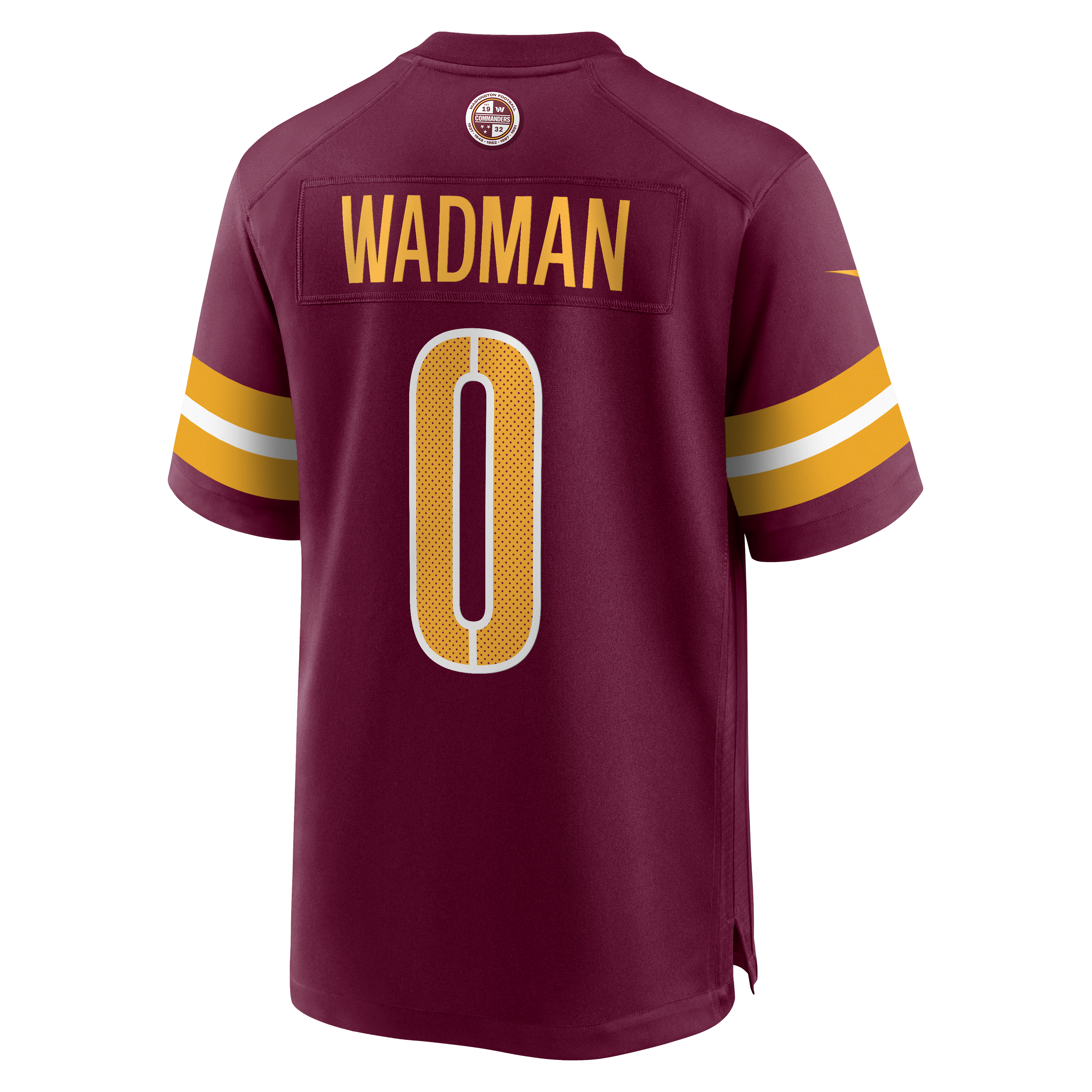 Colby Wadman Washington Commanders Nike  Game Jersey - Burgundy