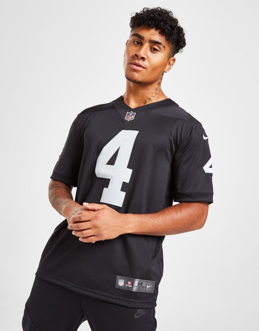 Discount Nike NFL Las Vegas Raiders Carr #4 Jersey Sort S