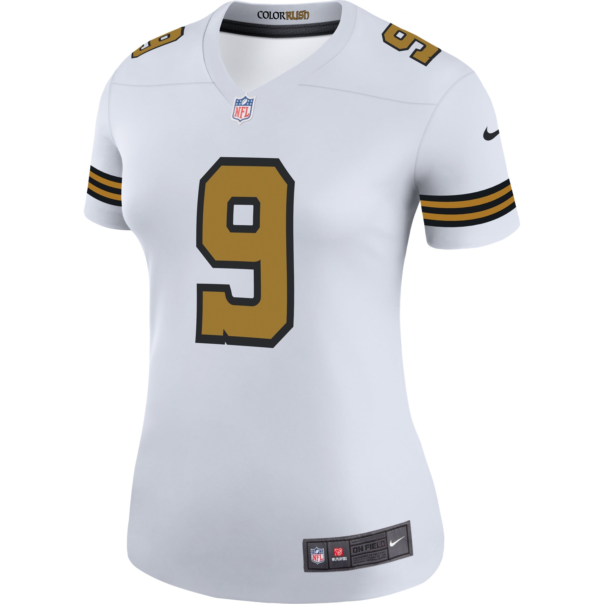 Women's Nike Drew Brees White New Orleans Saints Color Rush Legend Jersey