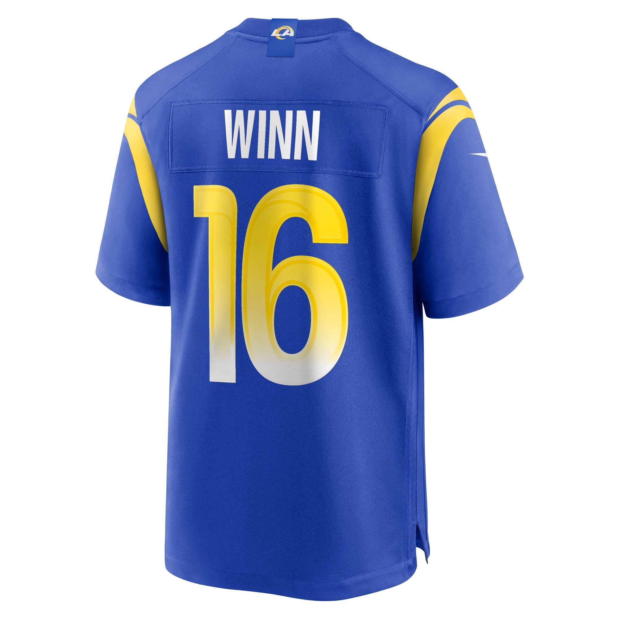 Men's Nike Dresser Winn Royal Los Angeles Rams Home Game Jersey