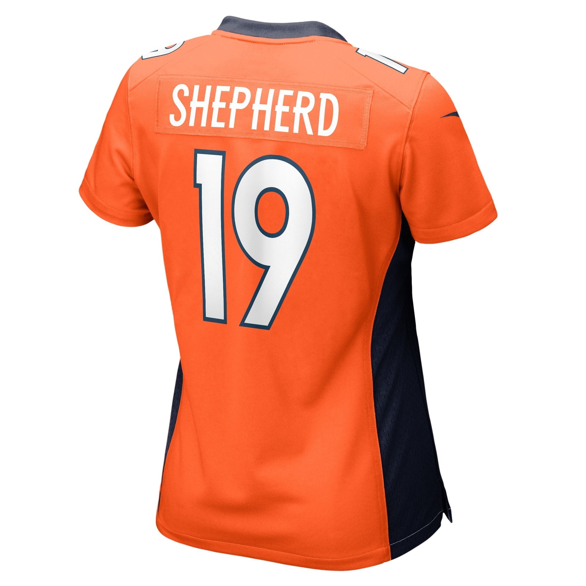 Women's Nike Darrius Shepherd Orange Denver Broncos Game Player Jersey