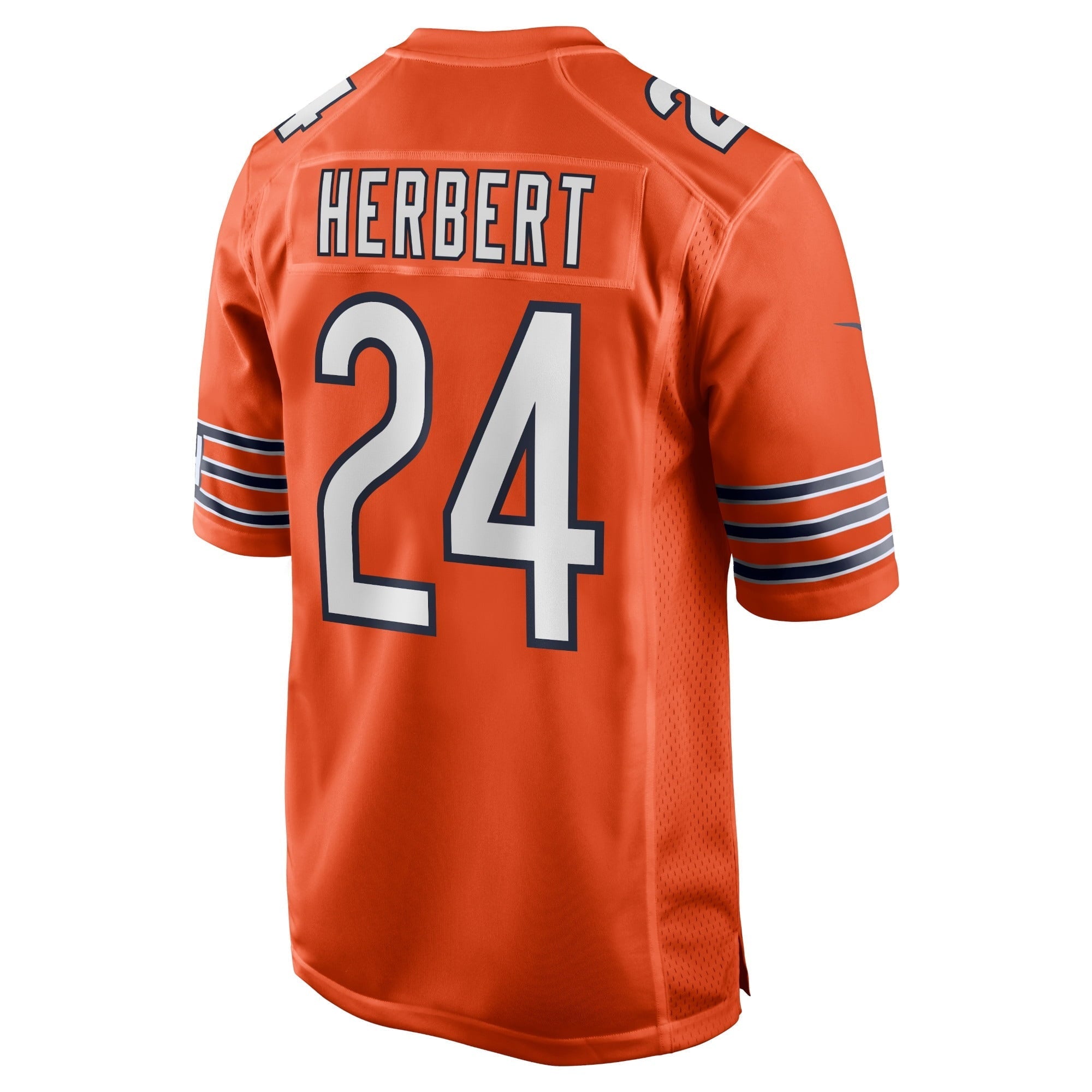 Men's Nike Khalil Herbert Orange Chicago Bears Alternate Game Player Jersey
