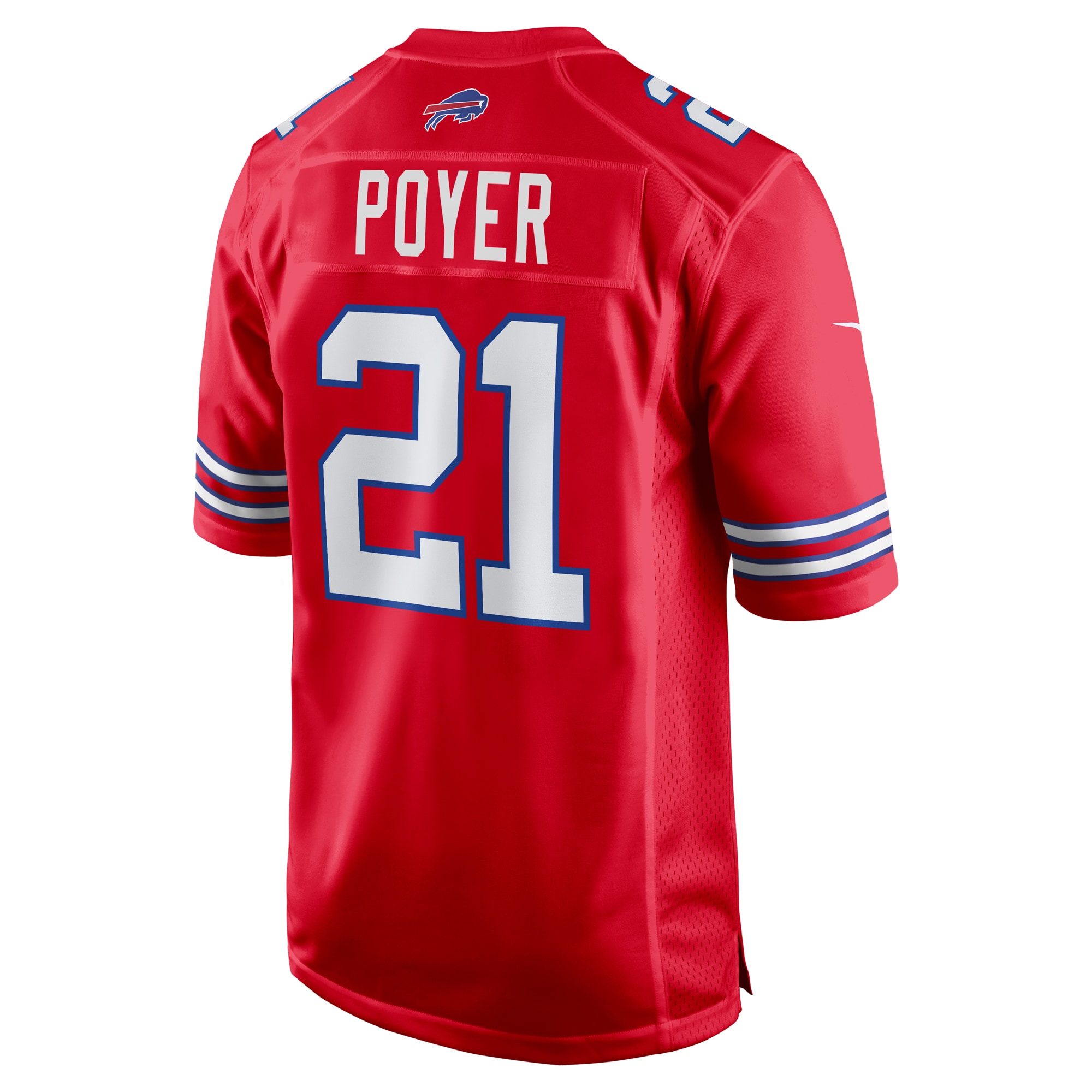 Jordans Poyer Buffalo Bills Nike Alternate Game Jersey - Red