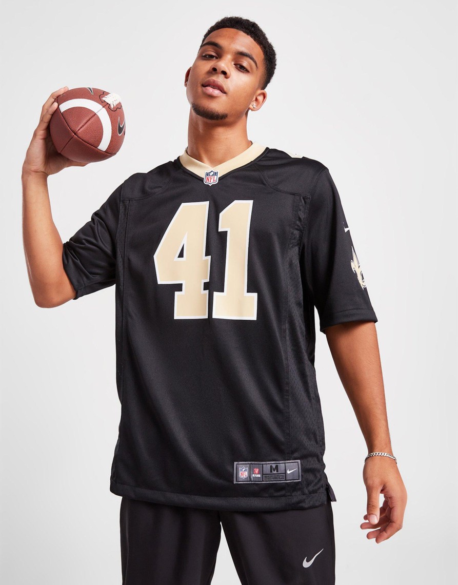 Discount Nike NFL New Orleans Saints Kamara #41 Jersey Sort S