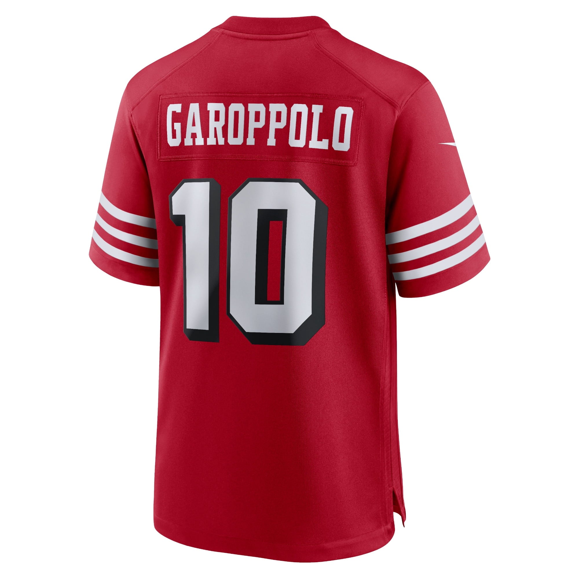 Men's Nike Jimmy Garoppolo Scarlet San Francisco 49ers Alternate Game Player Jersey