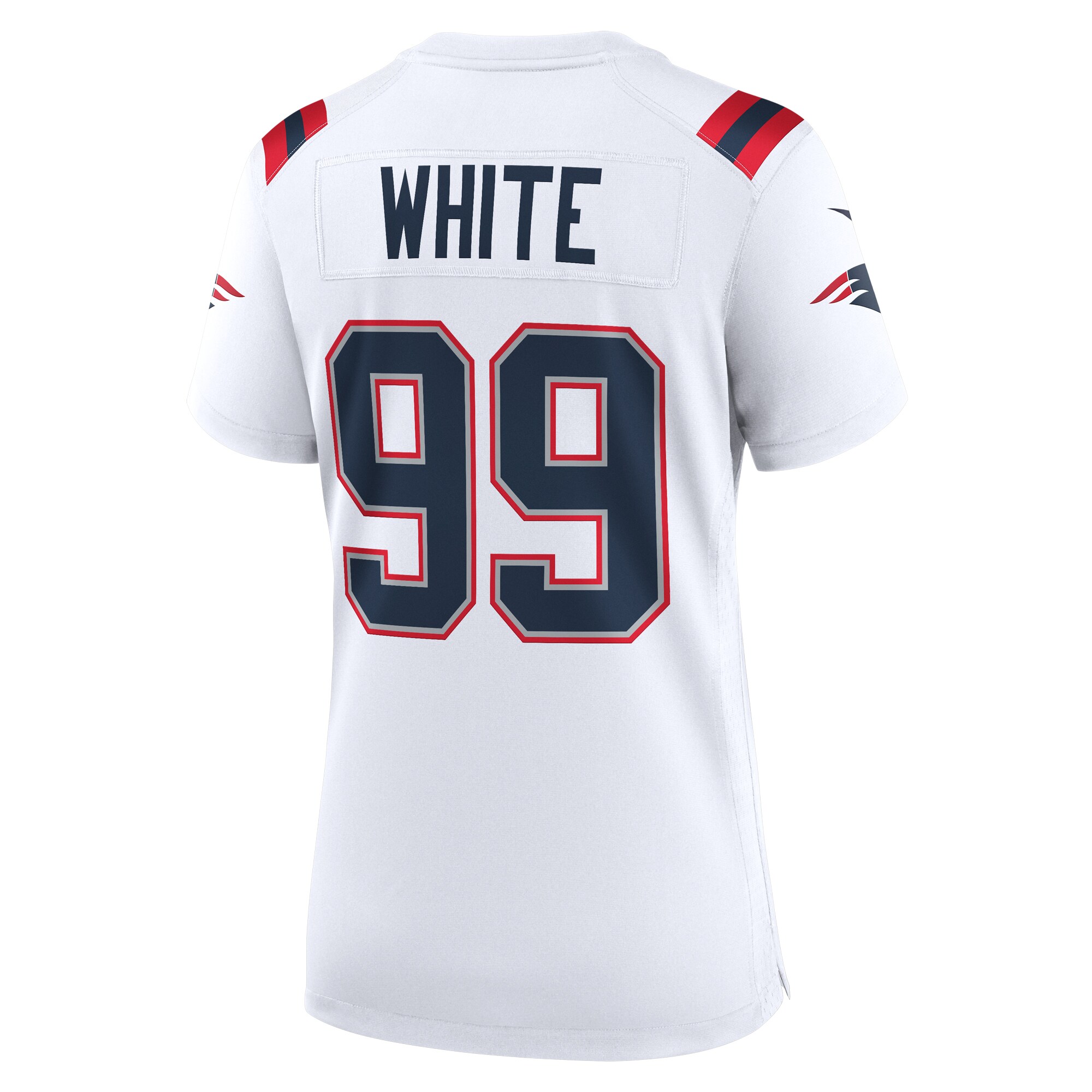 Keion White New England Patriots Nike Women's  Game Jersey -  White