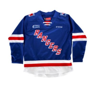 Clearance Hockey CCM Youth Kitchener Rangers Jersey Small-Medium