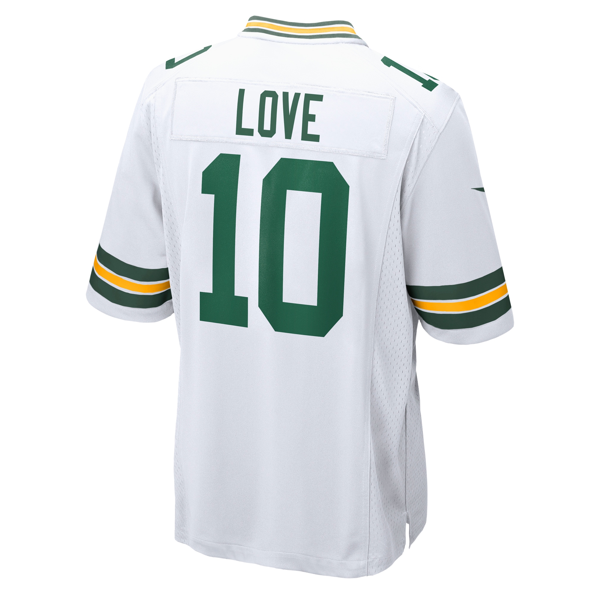 Jordans Love Green Bay Packers Nike  Game Jersey - White