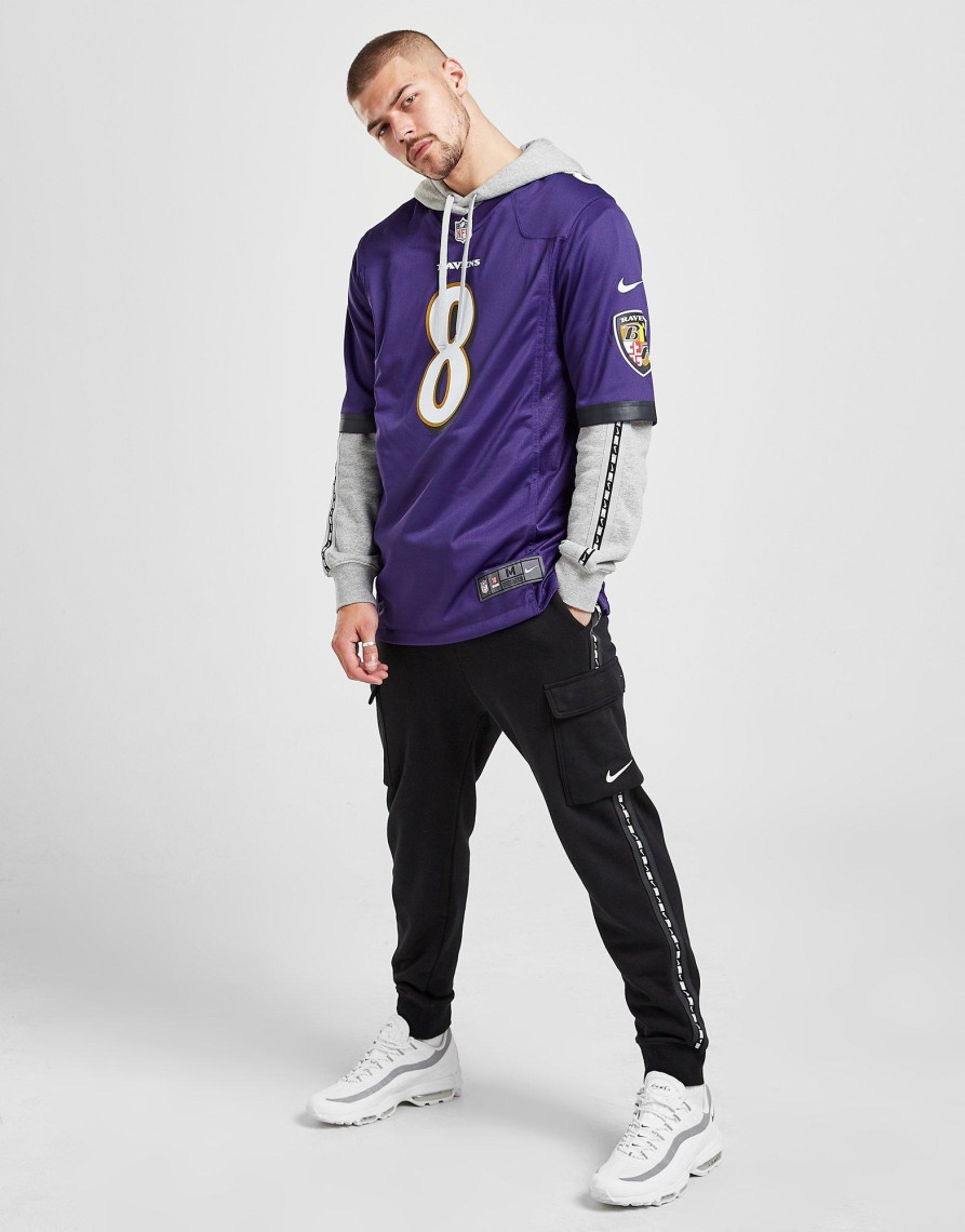 Outlet Nike NFL Baltimore Ravens Jackson #8 Jersey Lilla S
