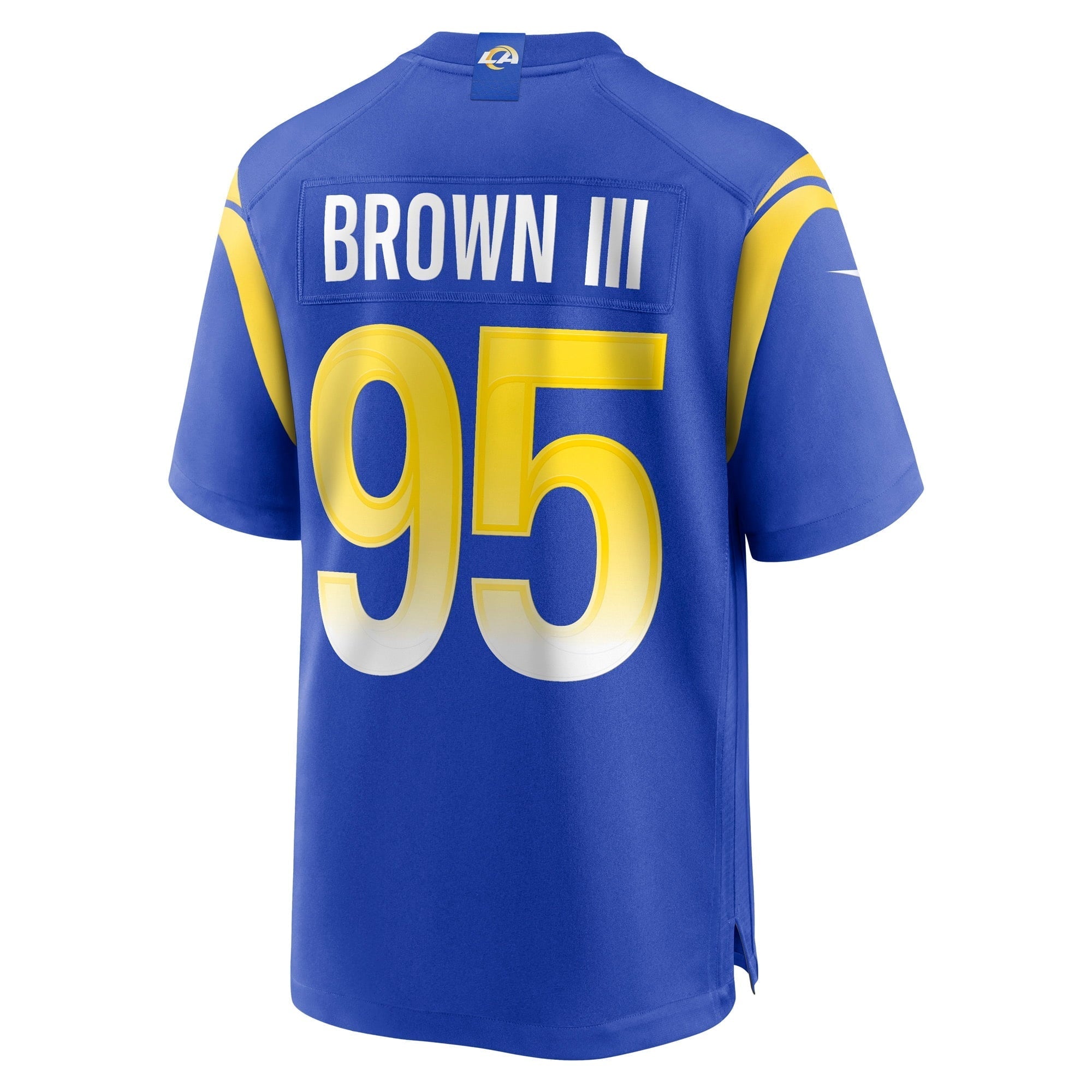 Men's Nike Bobby Brown III Royal Los Angeles Rams Game Jersey