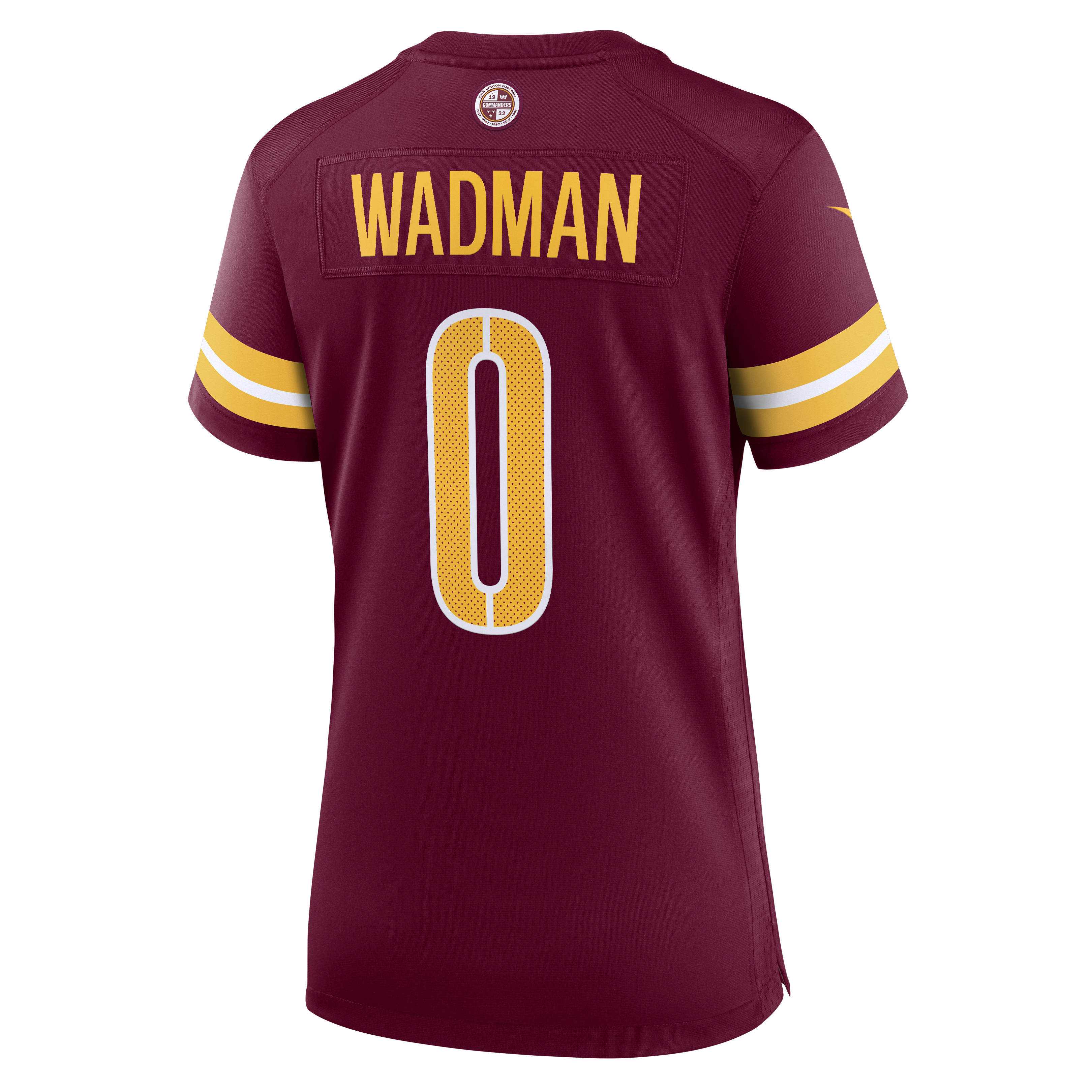 Colby Wadman Washington Commanders Nike Women's  Game Jersey - Burgundy