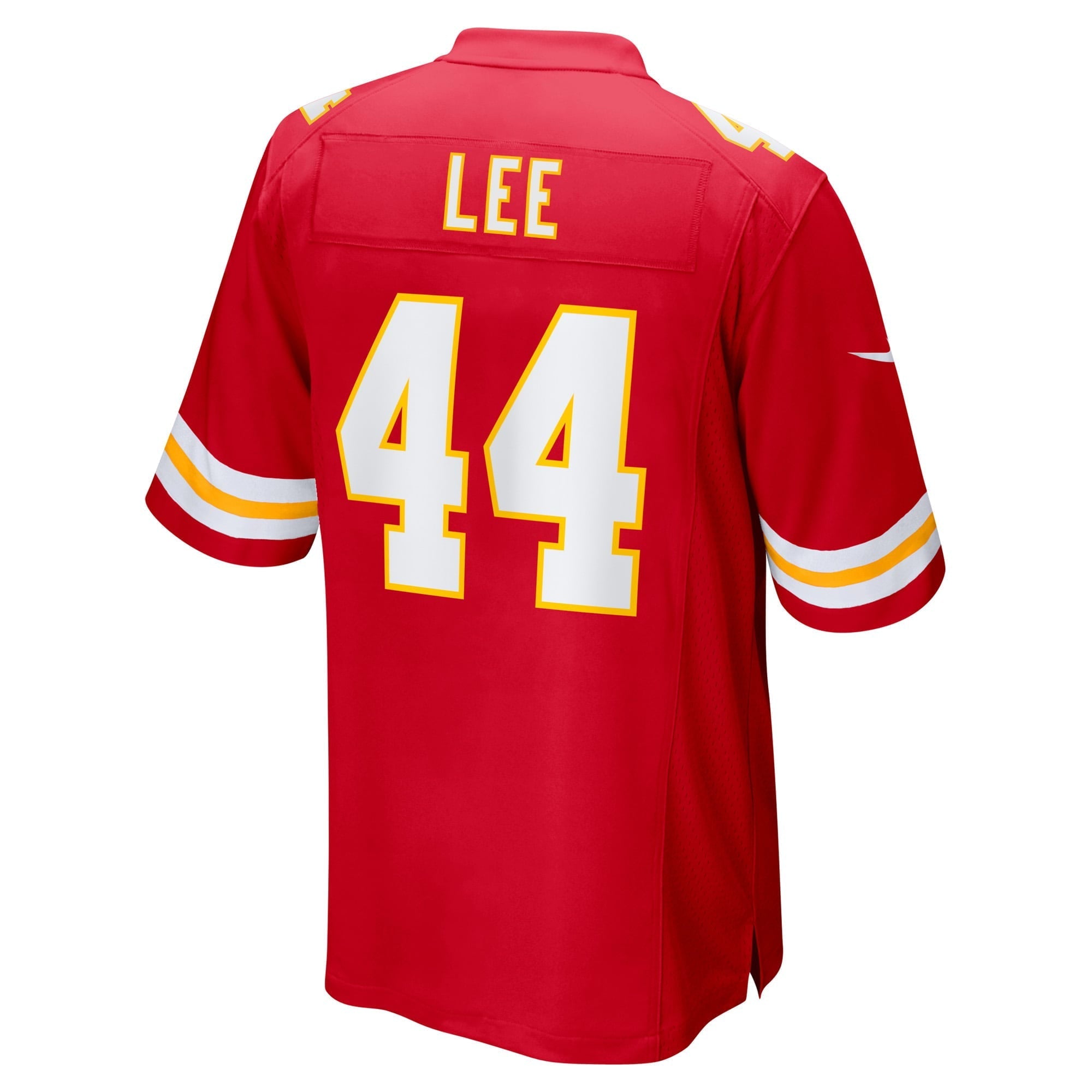 Men's Nike Elijah Lee Red Kansas City Chiefs Game Player Jersey