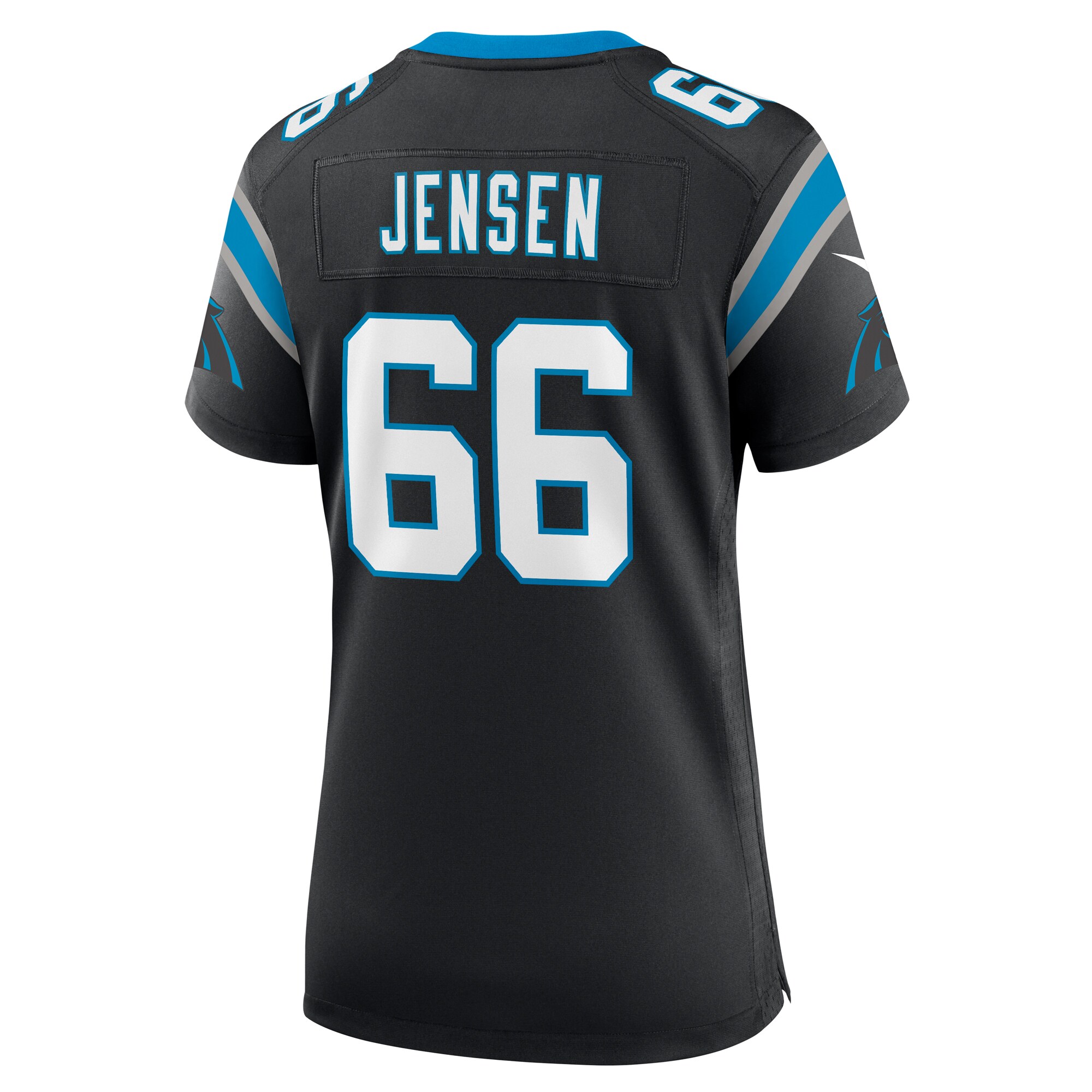 Nash Jensen Carolina Panthers Nike Women's Team Game Jersey -  Black