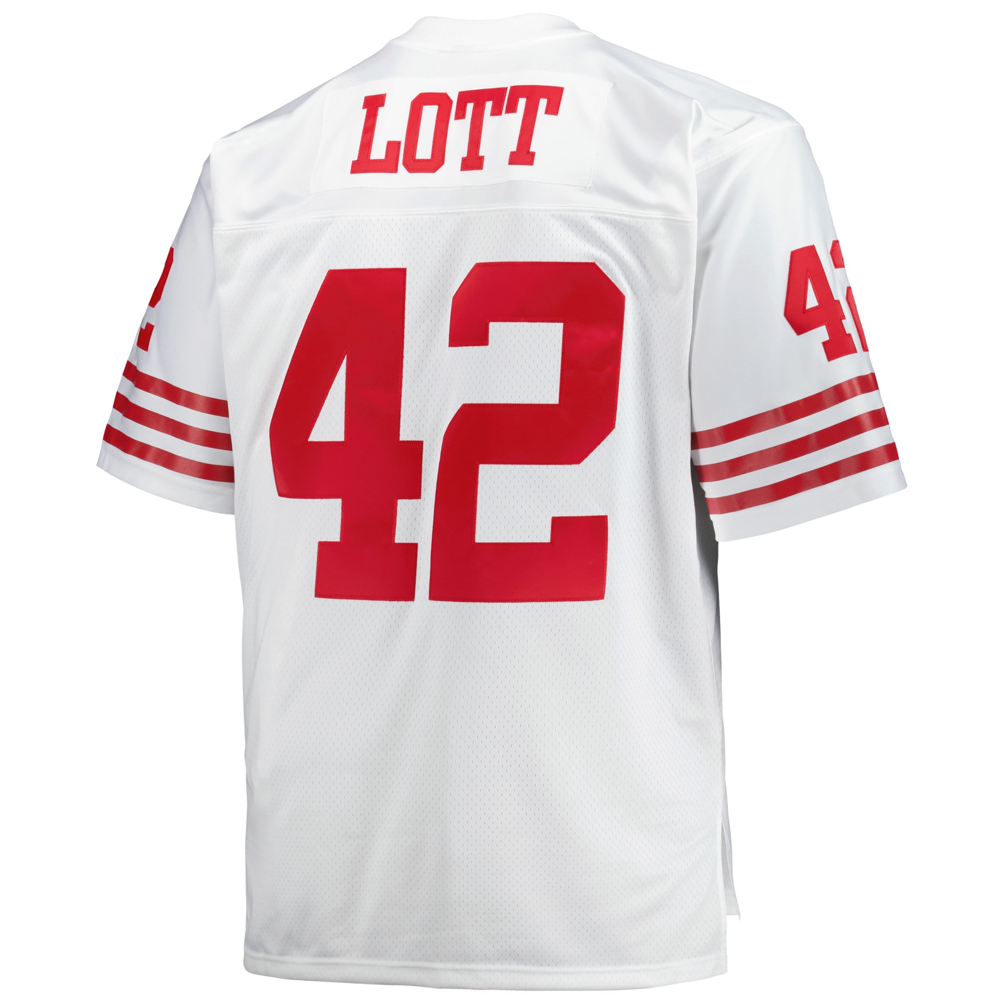Ronnie Lott San Francisco 49ers Mitchell & Ness Big & Tall 1990 Retired Player Replica Jersey - White