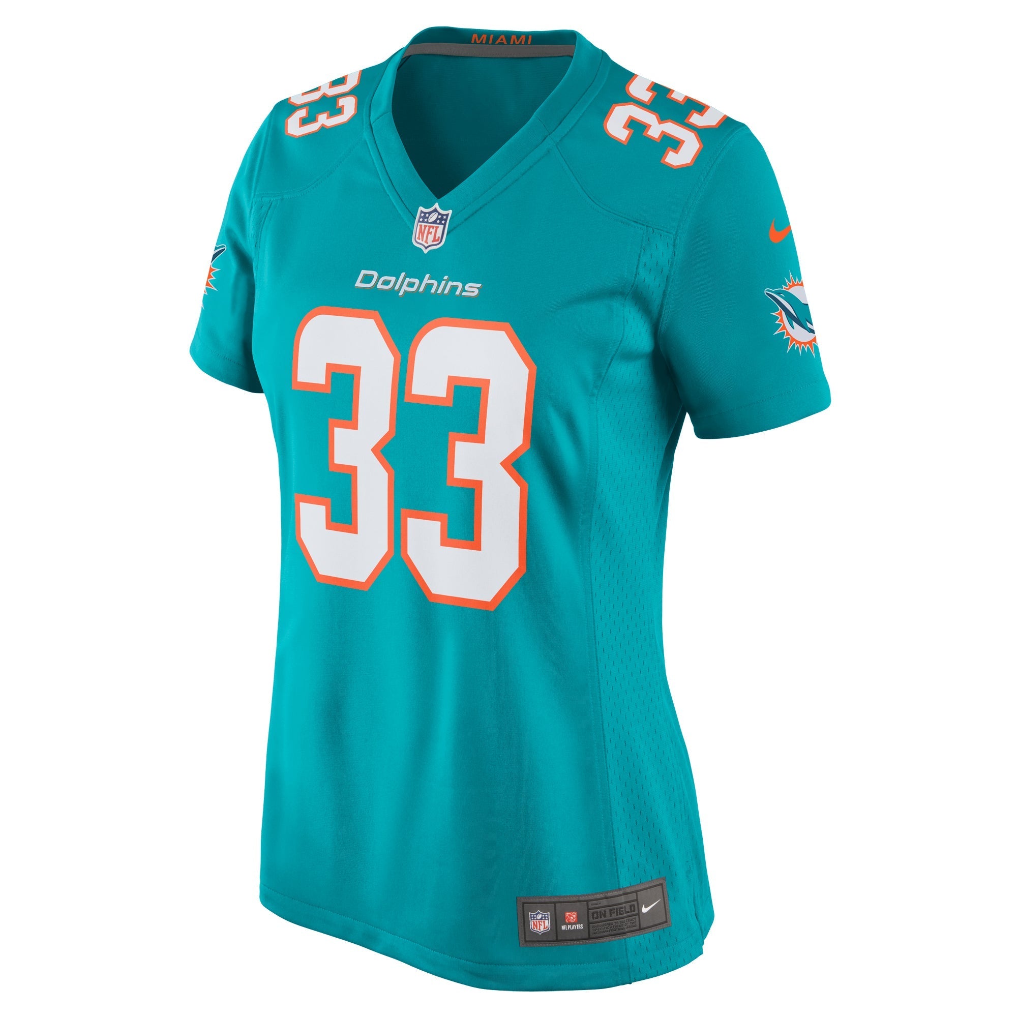 Women's Nike Miami Dolphins Home Game Player Jersey