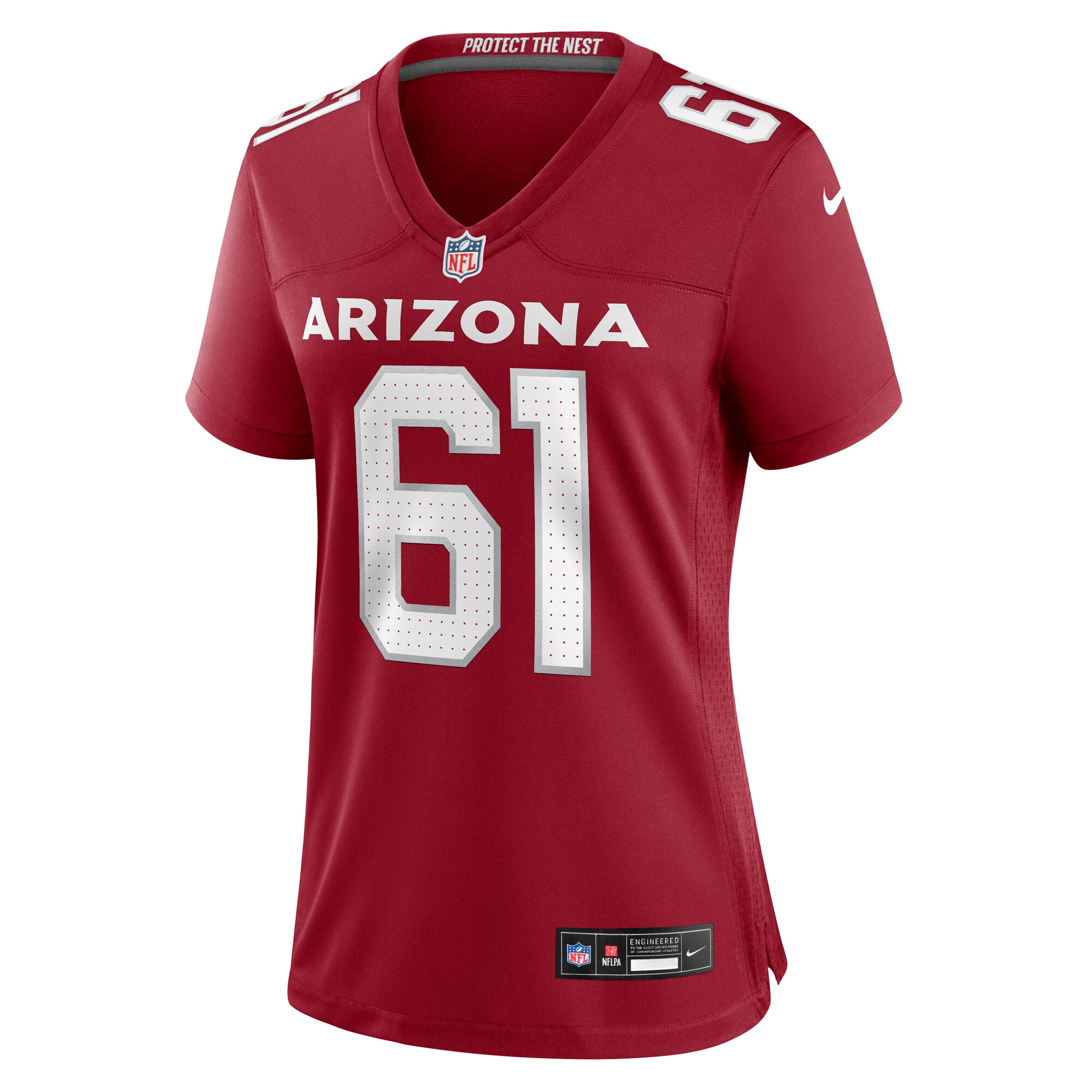 Carter O'Donnell Arizona Cardinals Nike Women's Team Game Jersey -  Cardinal