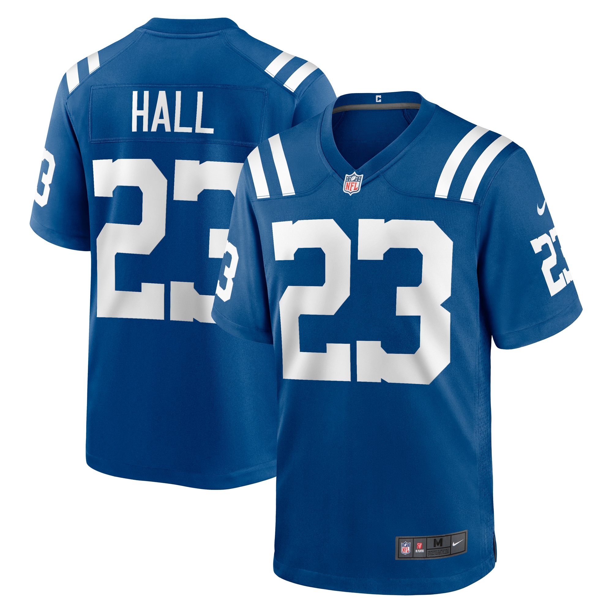 Darren Hall Indianapolis Colts Nike Team Game Jersey -  Royal