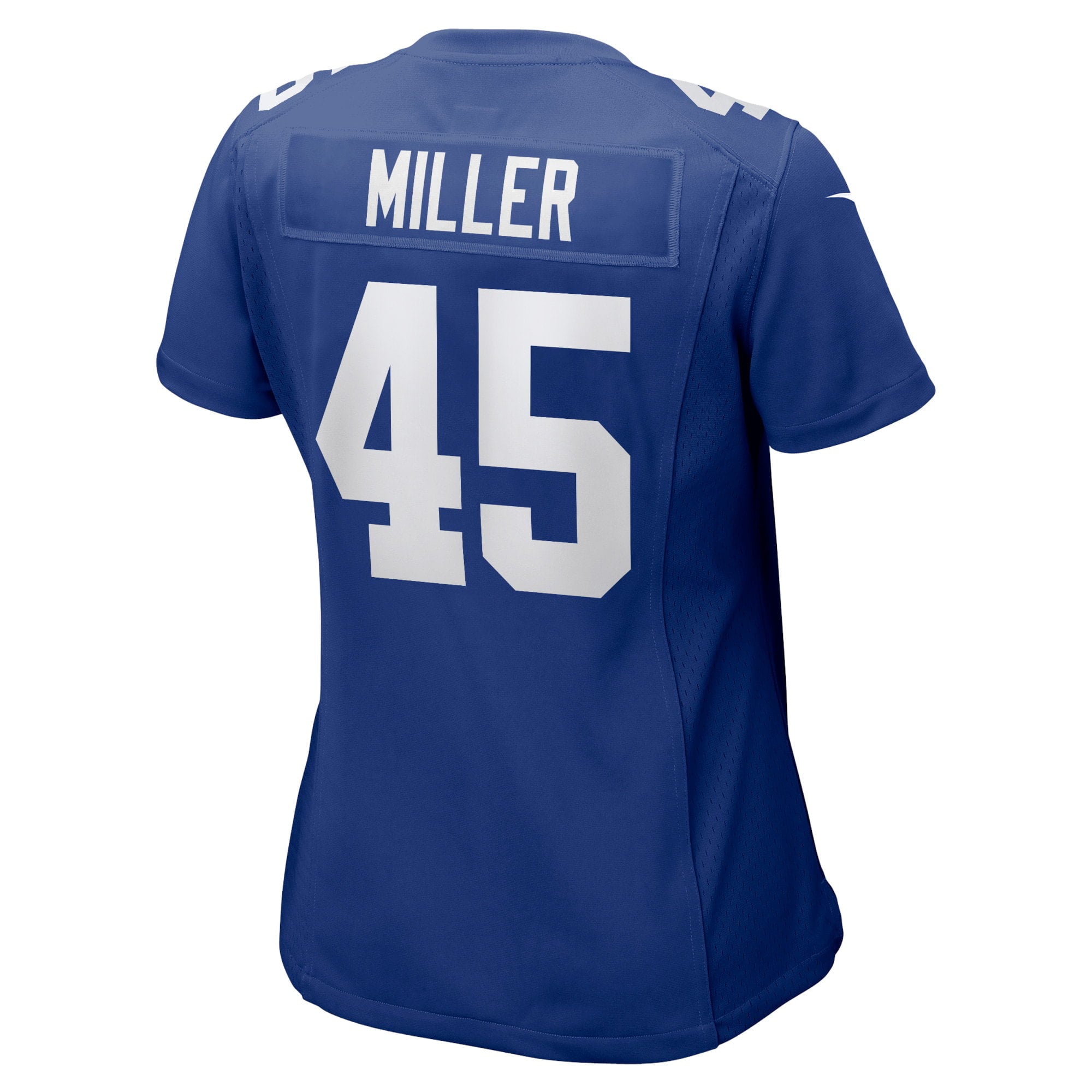 Women's Nike Dre Miller Royal New York Giants Home Game Player Jersey