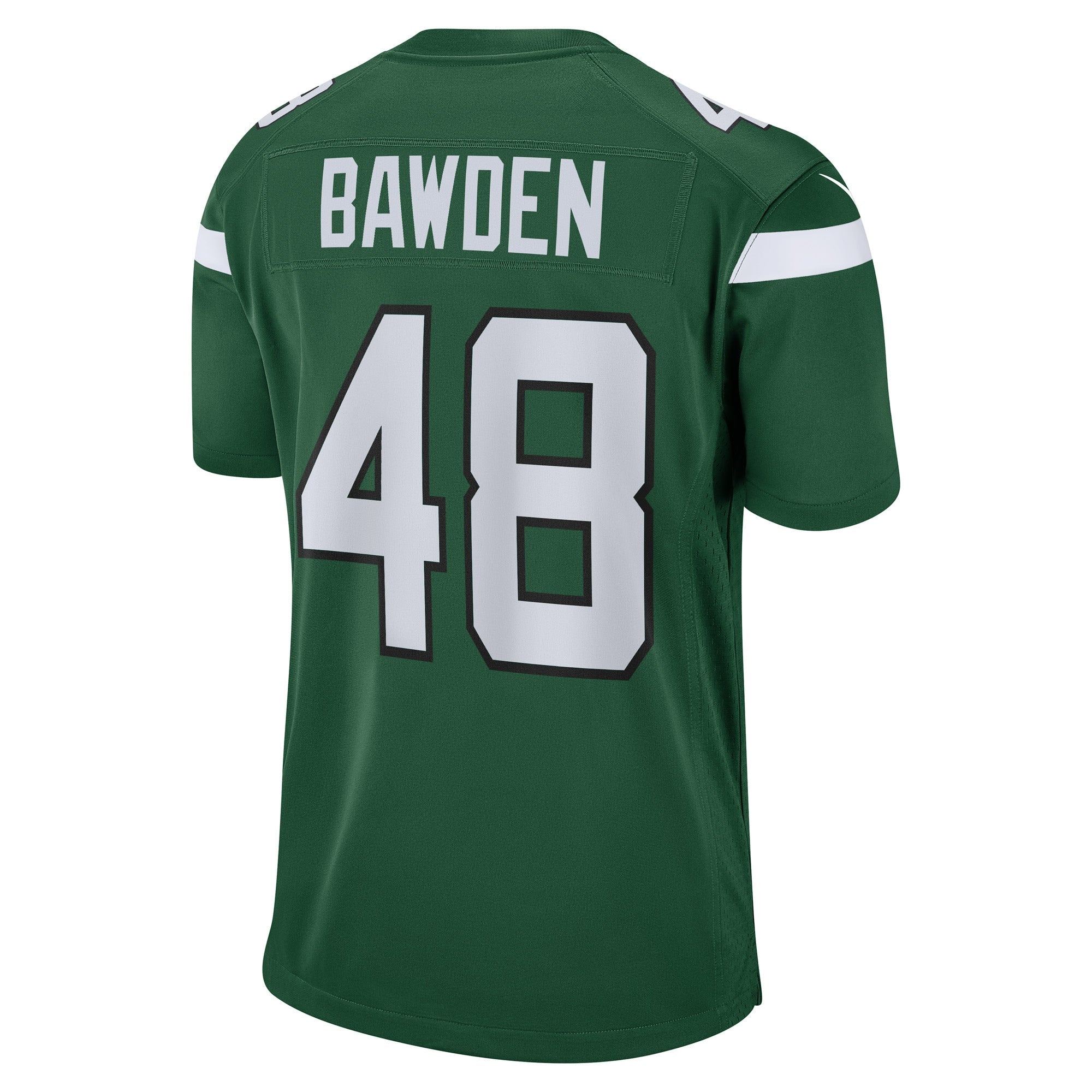 Women's Nike Nick Bawden Gotham Green New York Jets Game Player Jersey