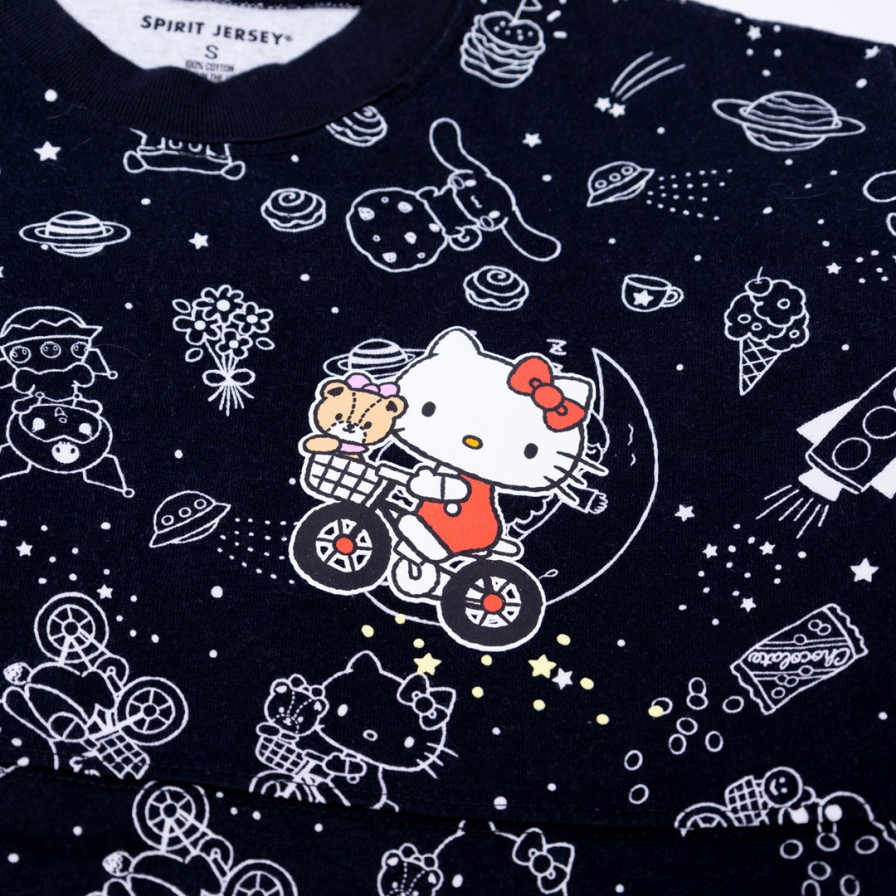 Discount Hello Kitty And Friends Cosmic Cuteness JapanLA Spirit Jersey BLACK