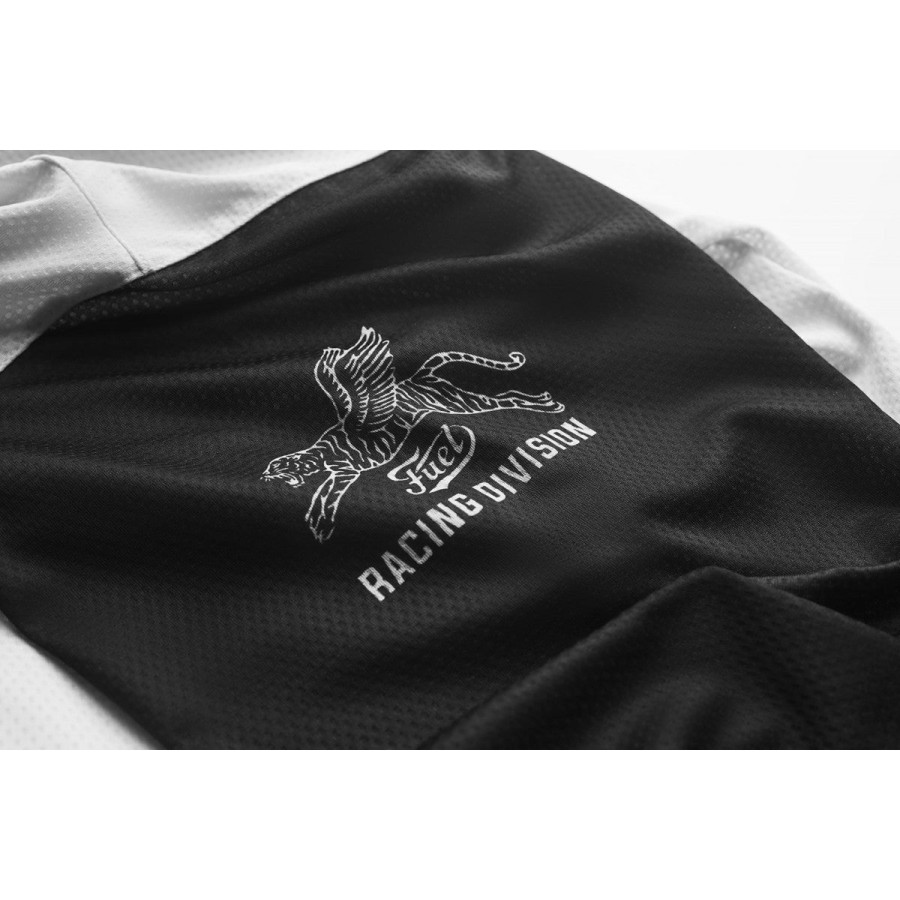 Cheap FUEL MOTORCYCLES FUEL – Racing Division Jersey – Black Long Sleeve T’s S