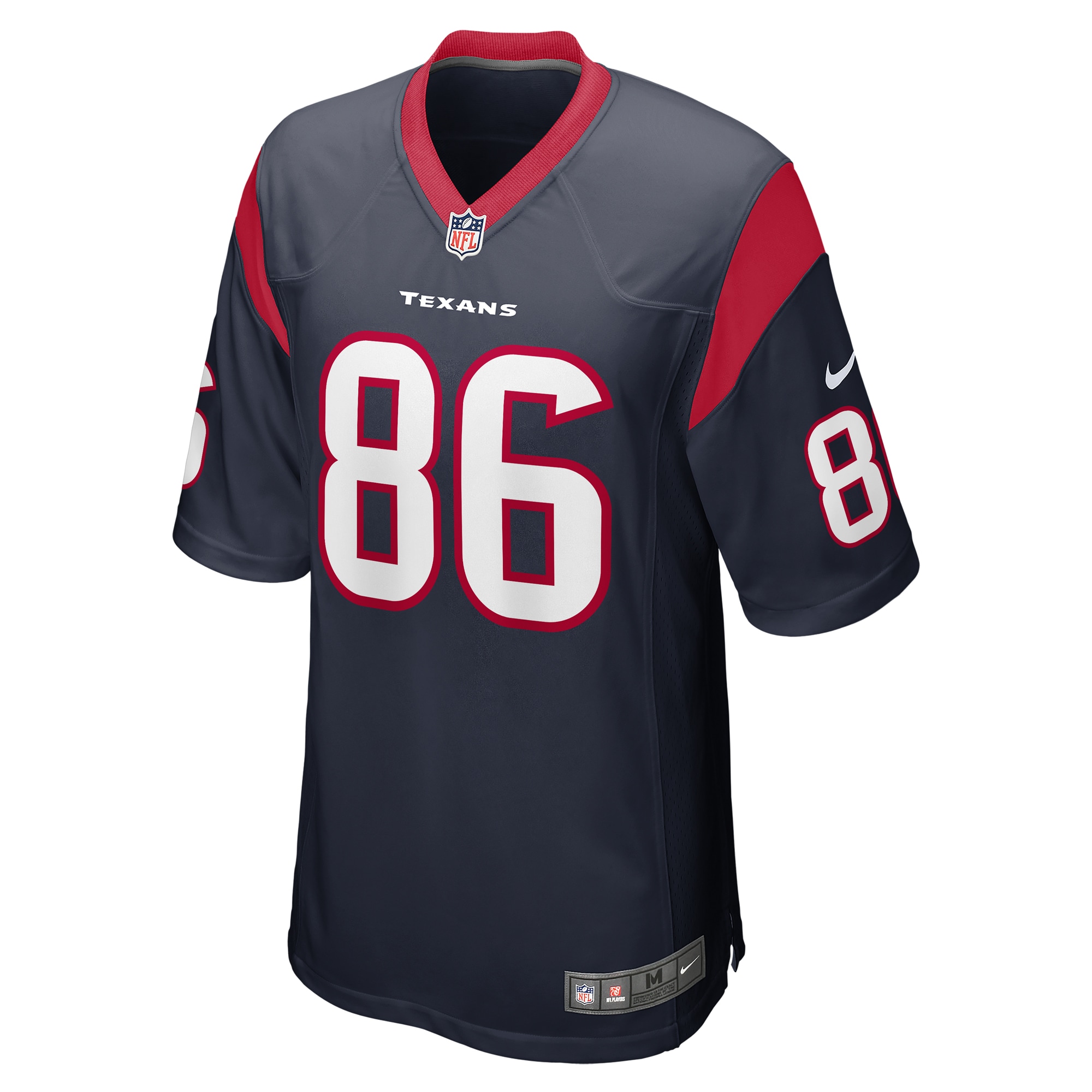 Dalton Schultz Houston Texans Nike Team Game Jersey -  Navy