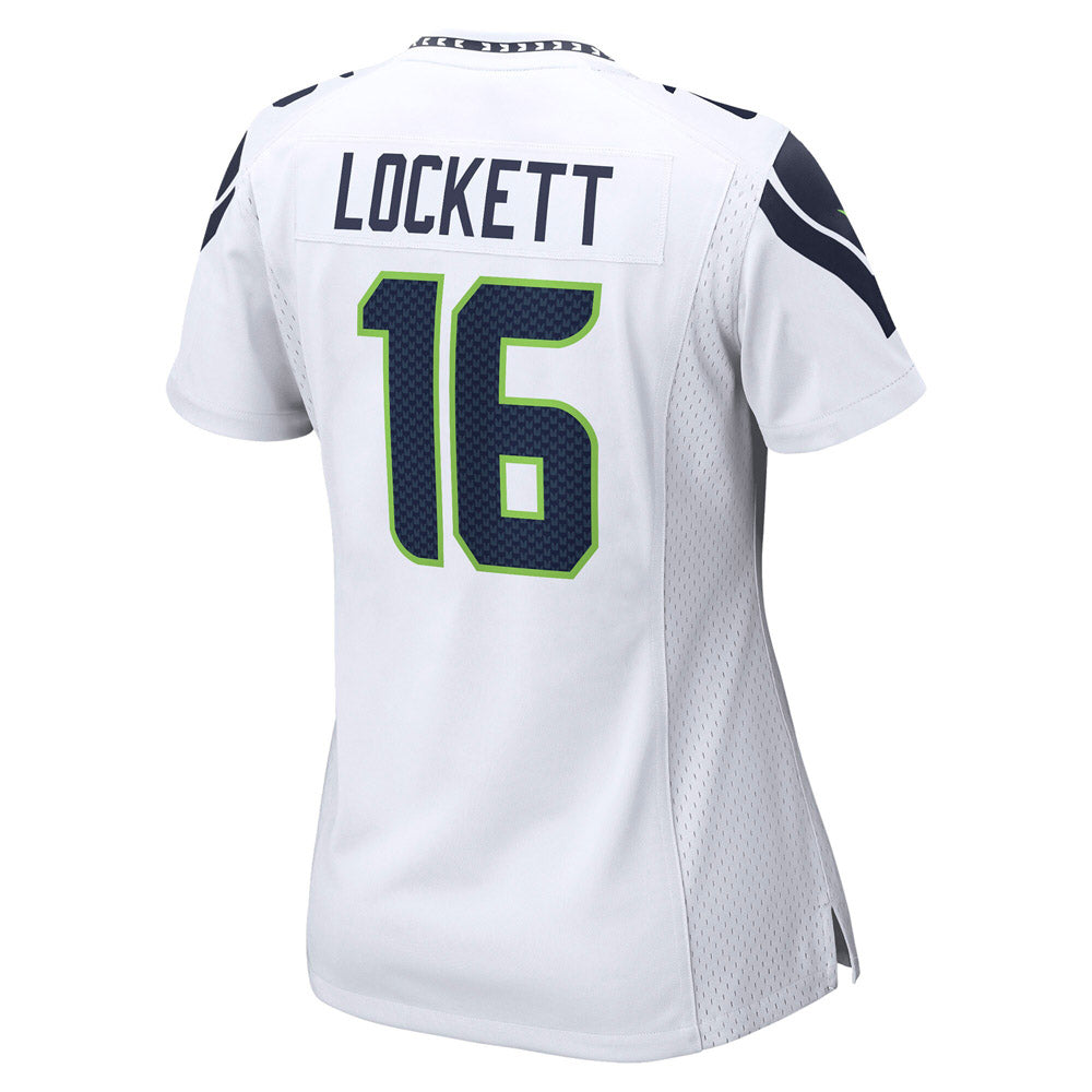 Women's Seattle Seahawks Tyler Lockett Game Jersey White